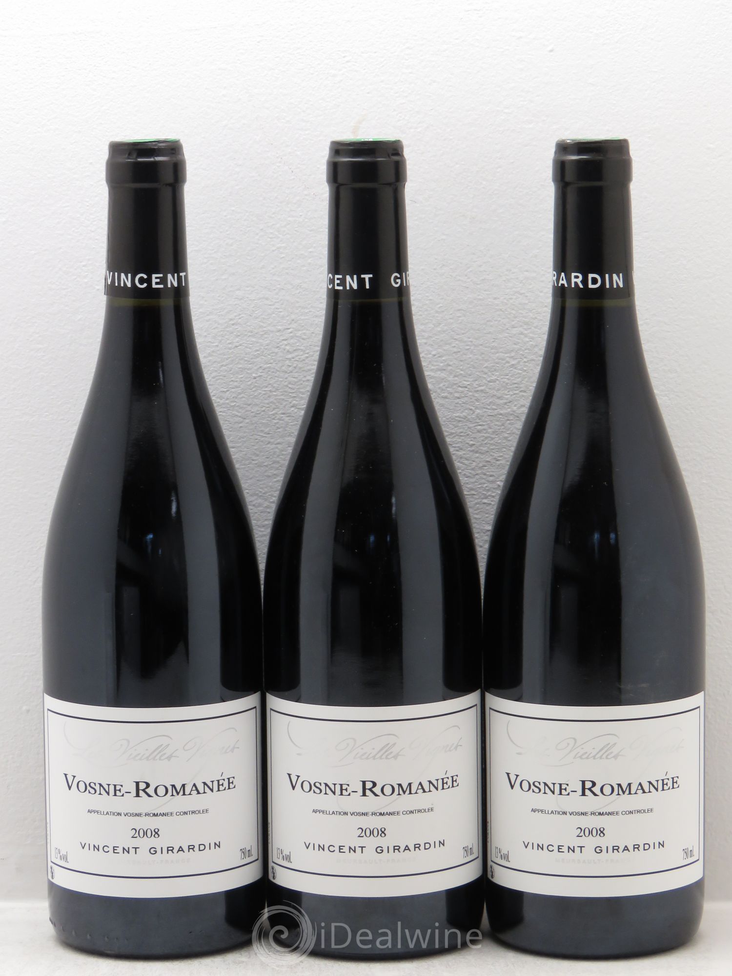 Vosne-Romanée Vieilles vignes Girardin 2008 - Posten von 3 Flaschen - 0