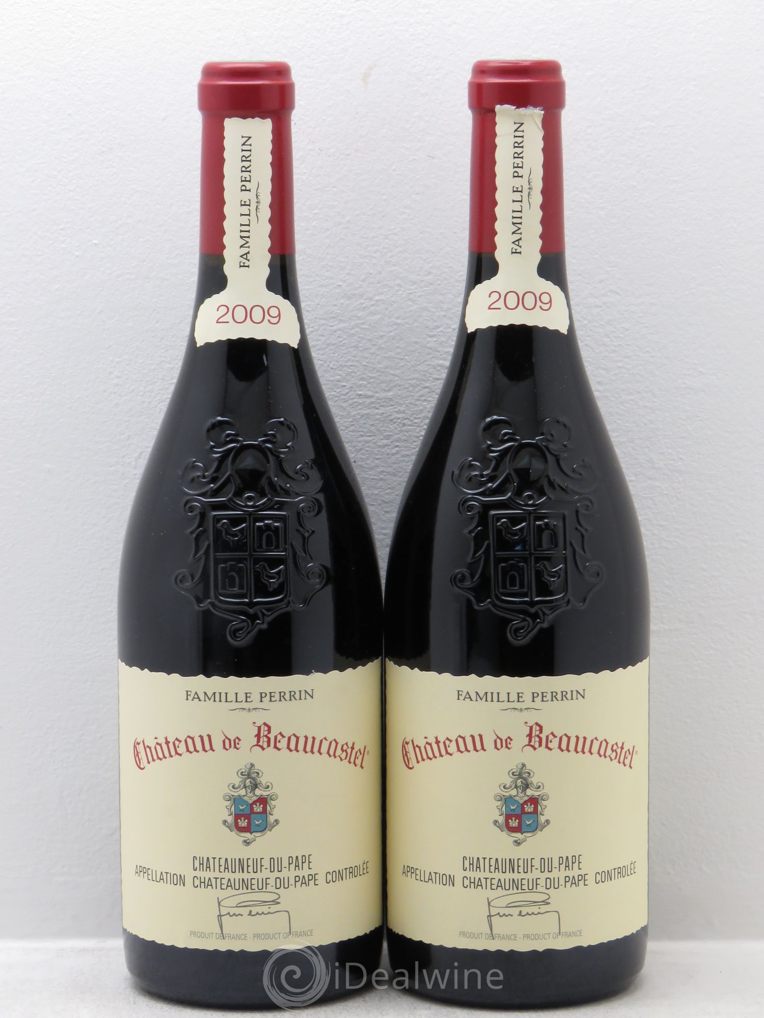 Châteauneuf-du-Pape Château de Beaucastel Famille Perrin 2009 - Lot de 2 bouteilles - 0
