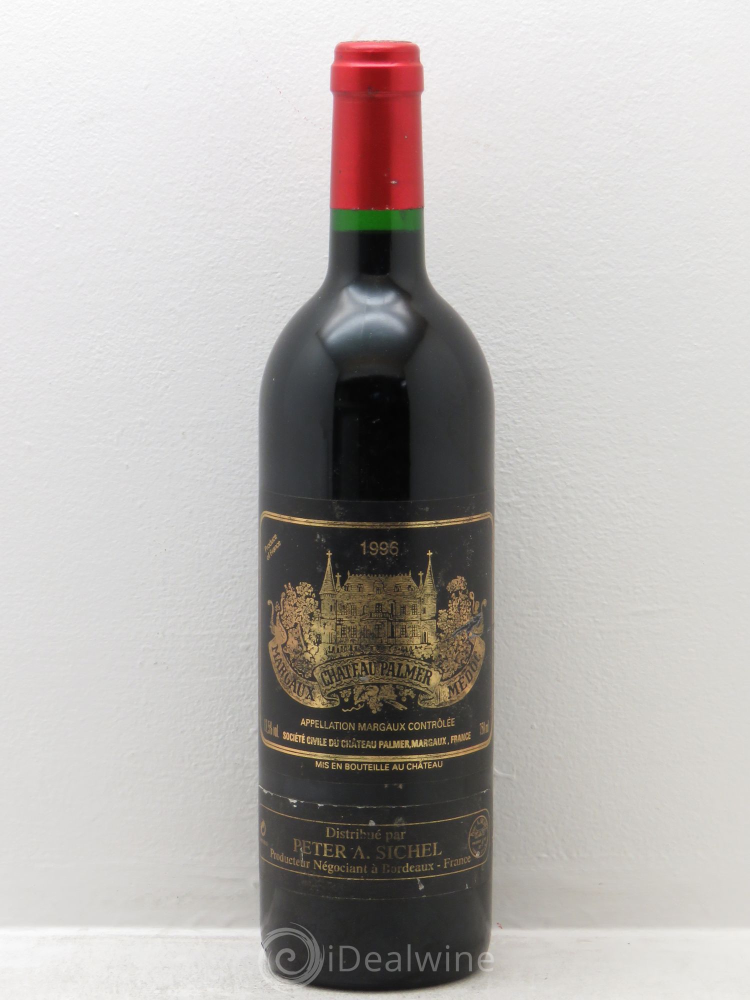 Château Palmer 3ème Grand Cru Classé 1996 - Lot de 1 bouteille - 0