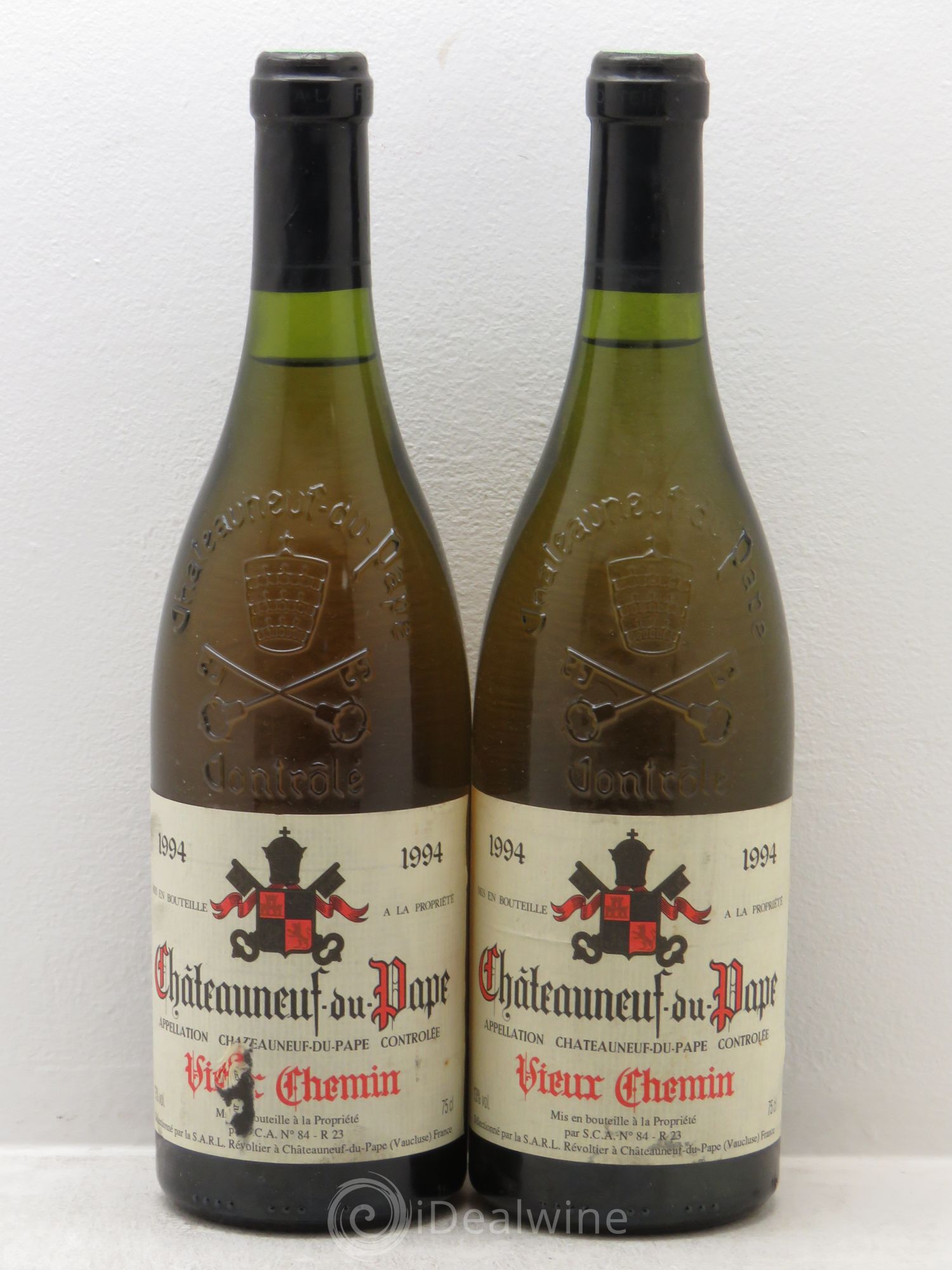 Châteauneuf-du-Pape Vieux Chemin 1994 - Posten von 2 Flaschen - 0