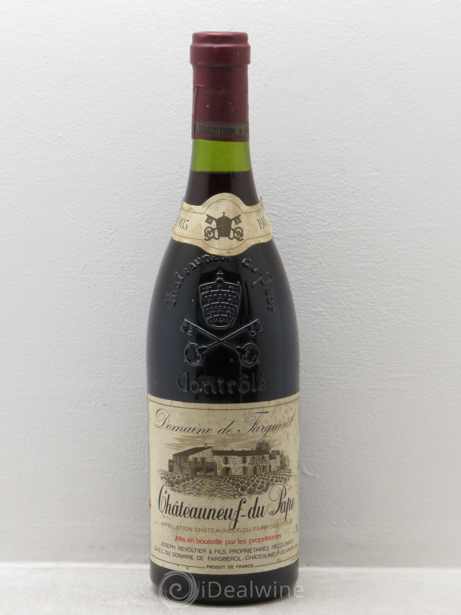 Châteauneuf-du-Pape Farguerol 1985 - Lot de 1 bouteille - 0