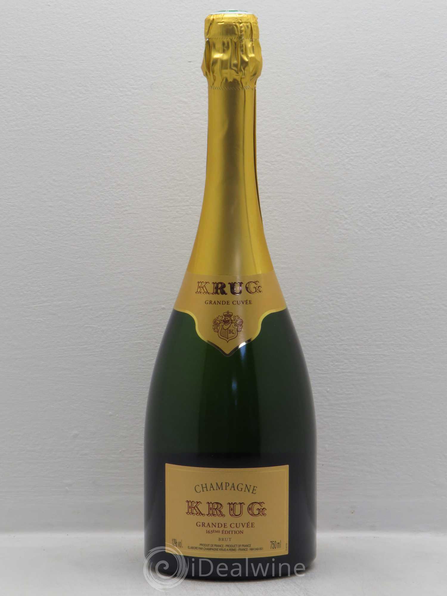 Grande Cuvée Brut Krug - Lot de 1 bouteille - 0