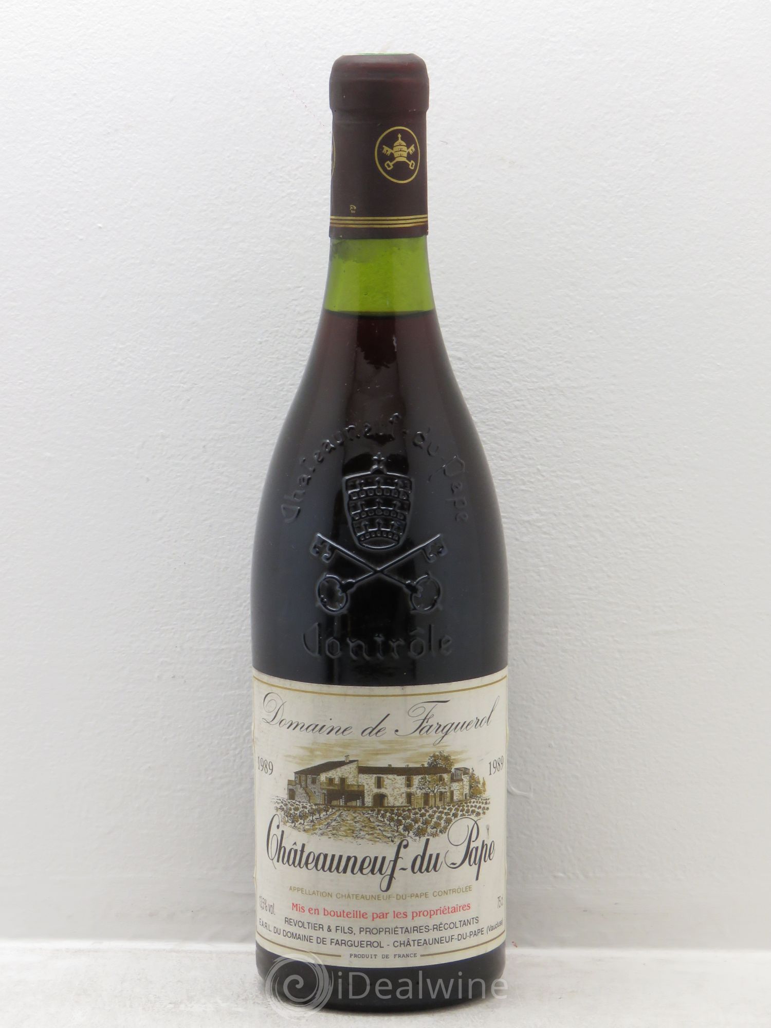 Châteauneuf-du-Pape Farguerol (sans prix de réserve) 1989 - Posten von 6 Flaschen - 0