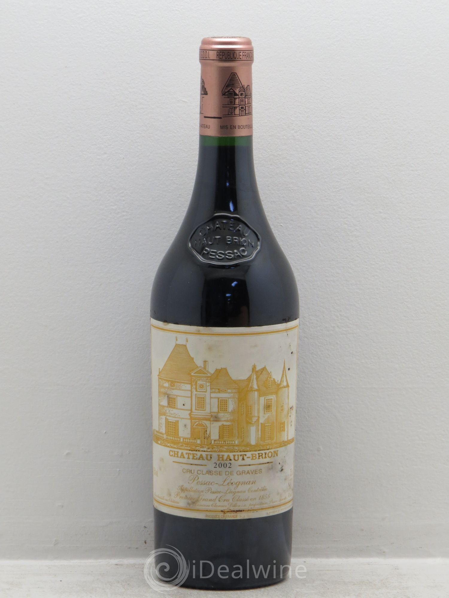 Château Haut Brion 1er Grand Cru Classé 2002 - Lot de 1 bouteille - 0