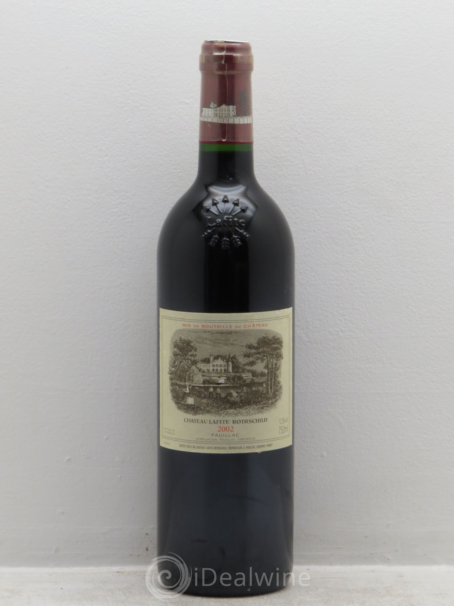 Château Lafite Rothschild 1er Grand Cru Classé 2002 - Lot de 1 bouteille - 0