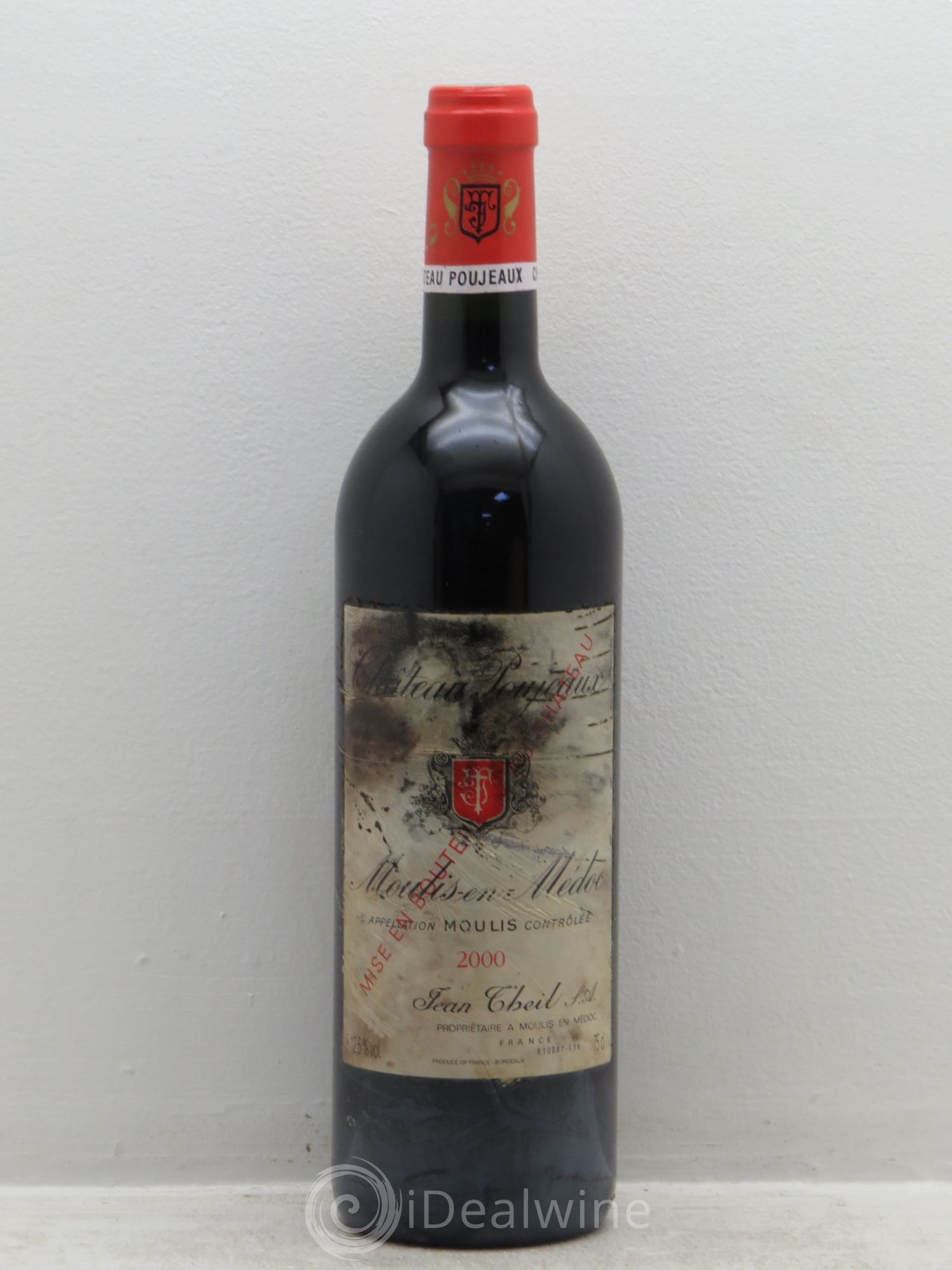 Château Poujeaux 2000 - Lot de 6 bouteilles - 0
