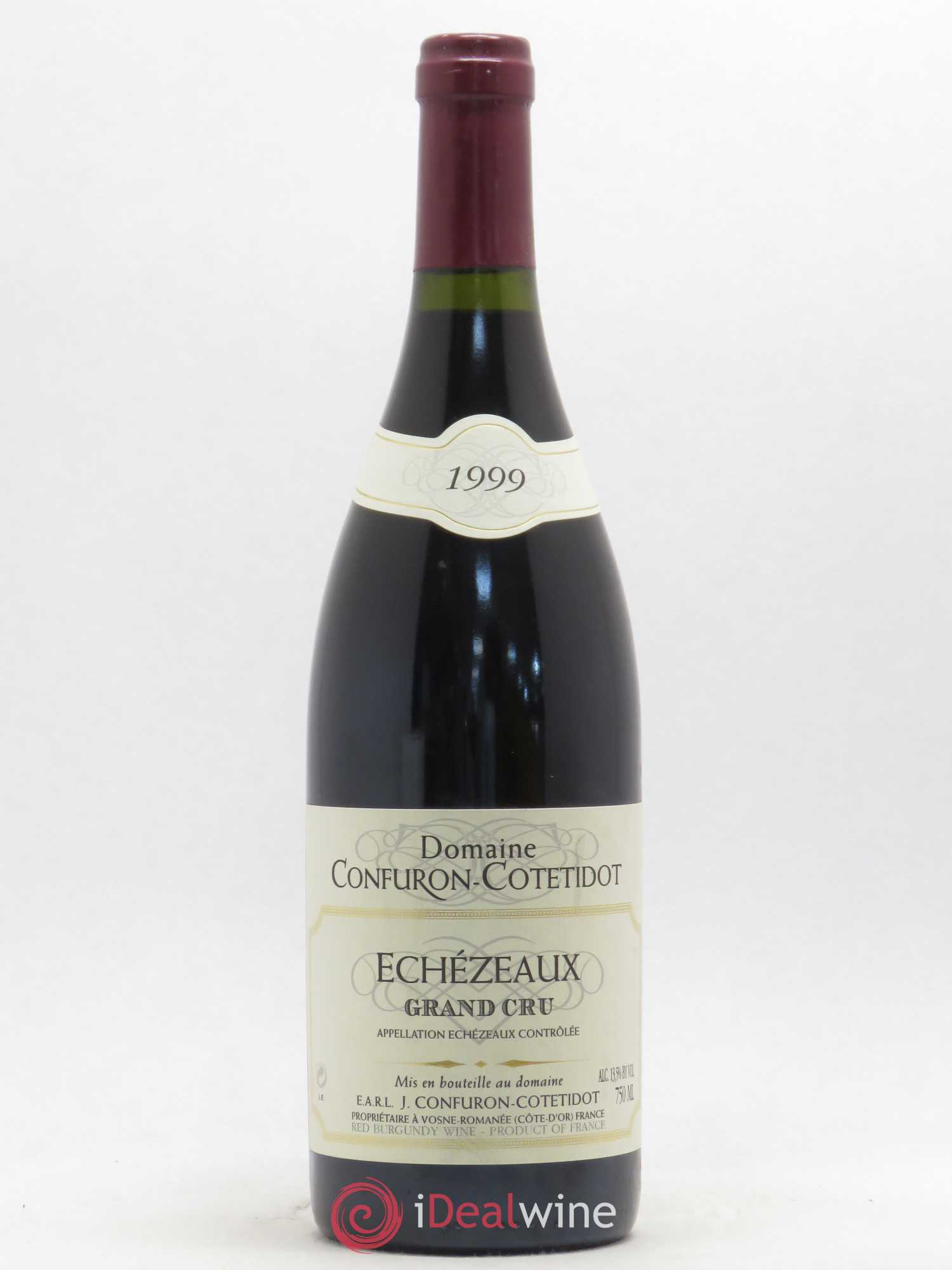 Echezeaux Grand Cru Confuron-Cotetidot 1999 - Lot de 1 bouteille - 0