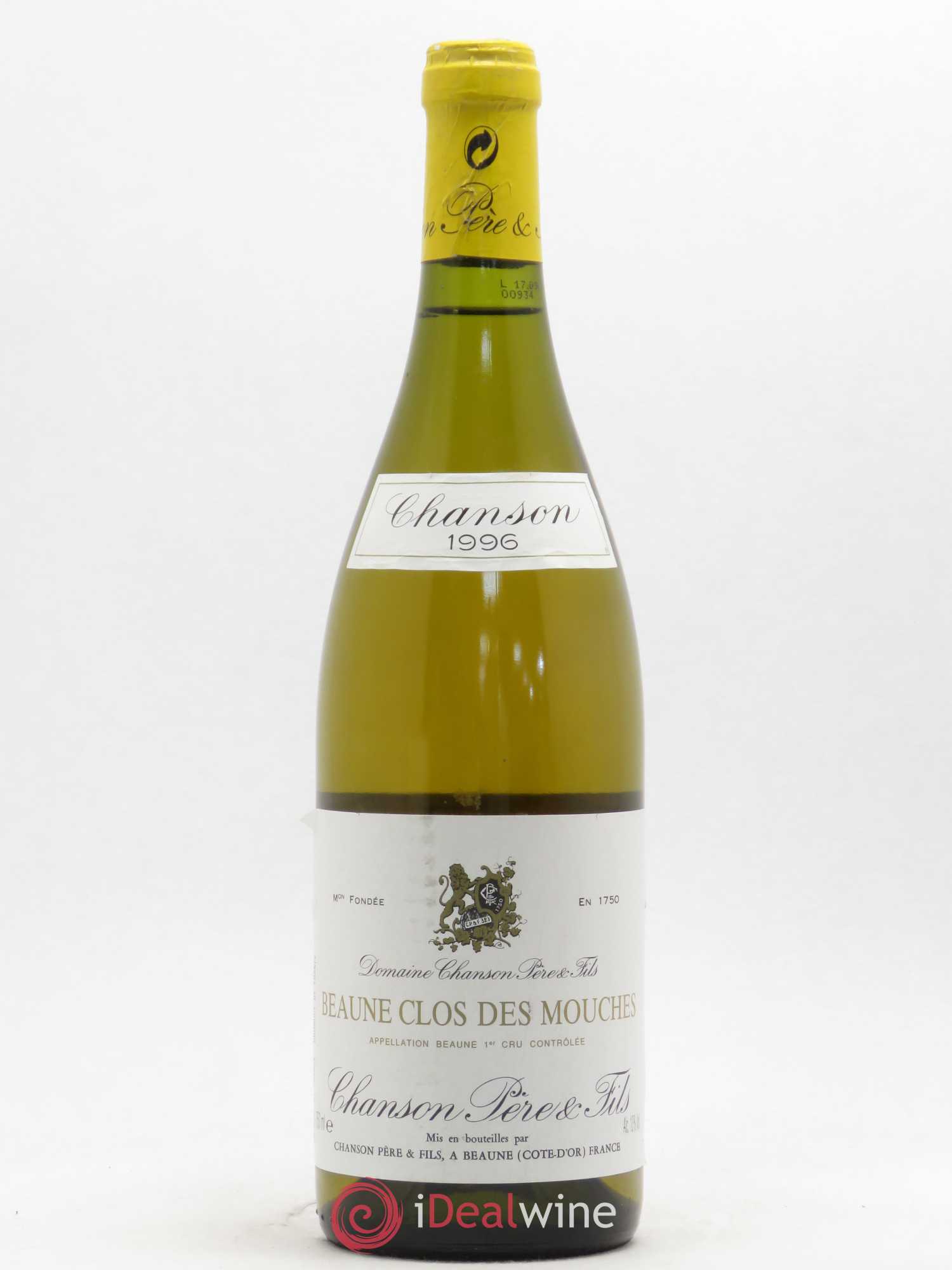Beaune 1er Cru Clos des Mouches Chanson 1996 - Lot de 1 bouteille - 0