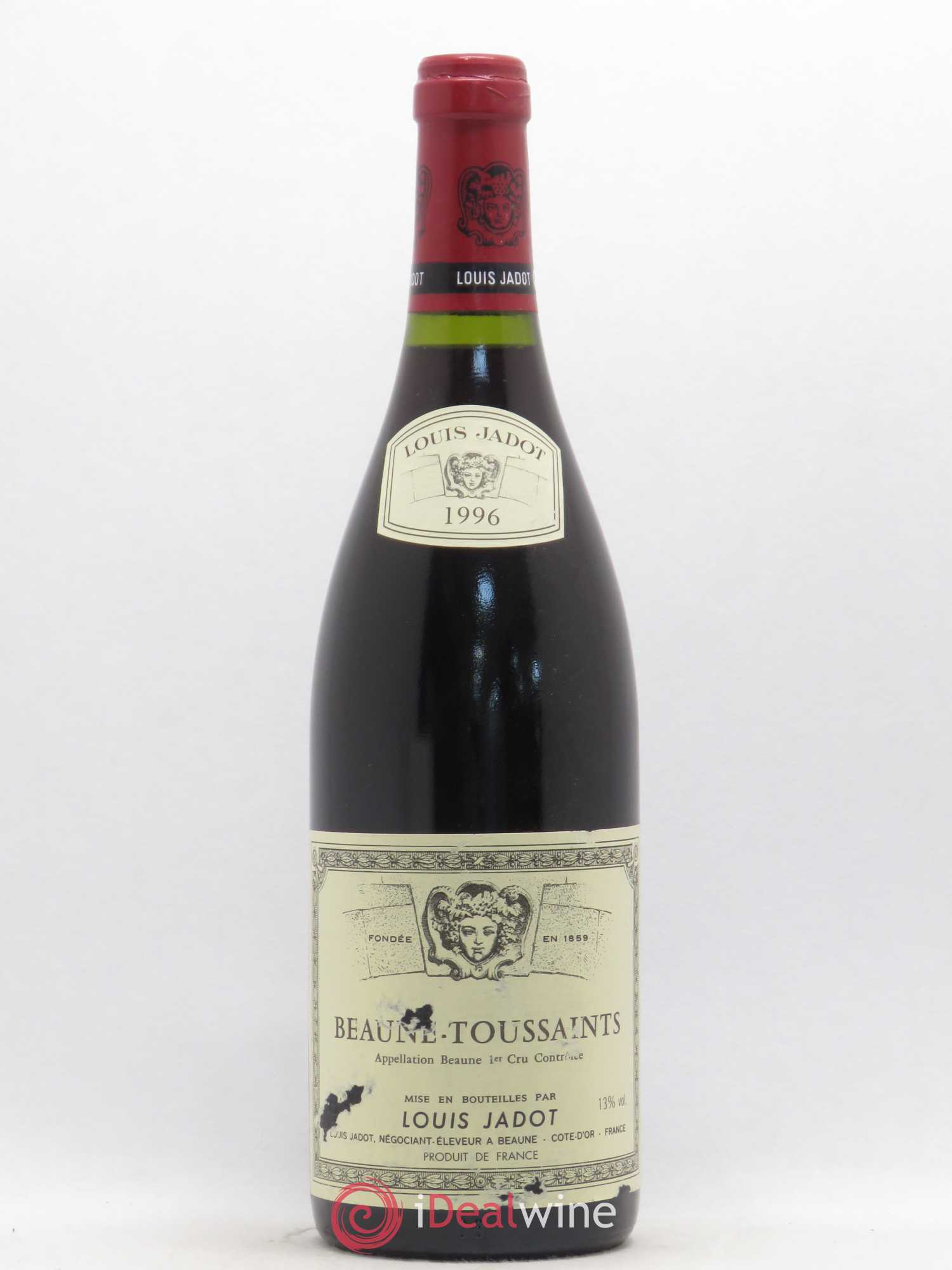 Beaune 1er Cru Toussaint Jadot 1996 - Posten von 1 Flasche - 0