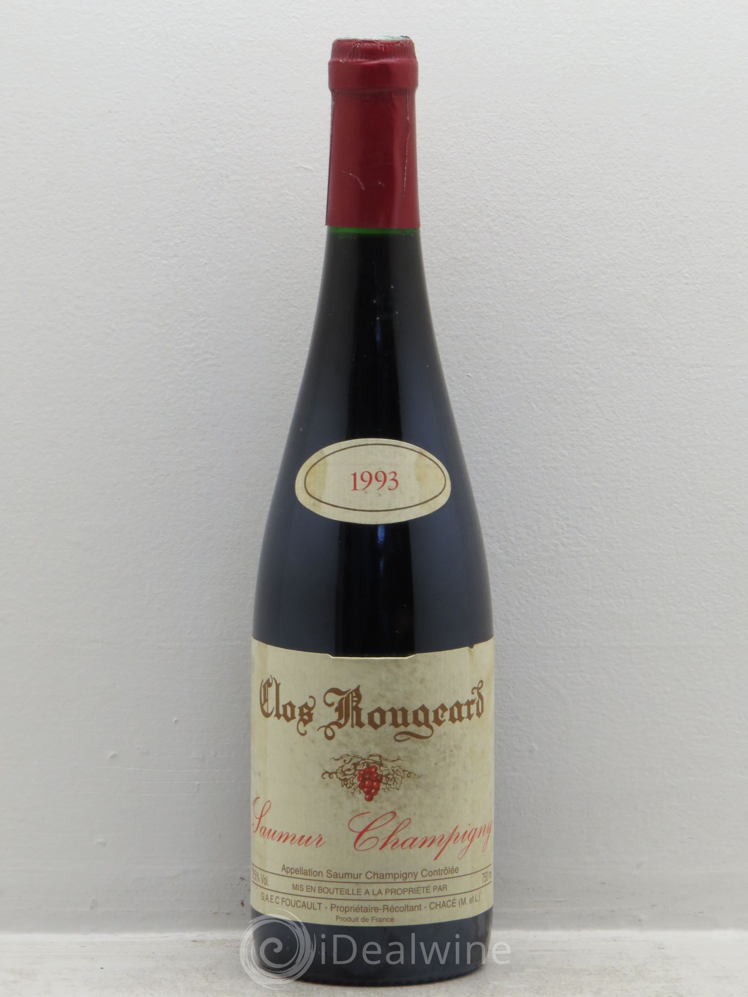 Saumur-Champigny Clos Rougeard 1993 - Lot de 1 bouteille - 0