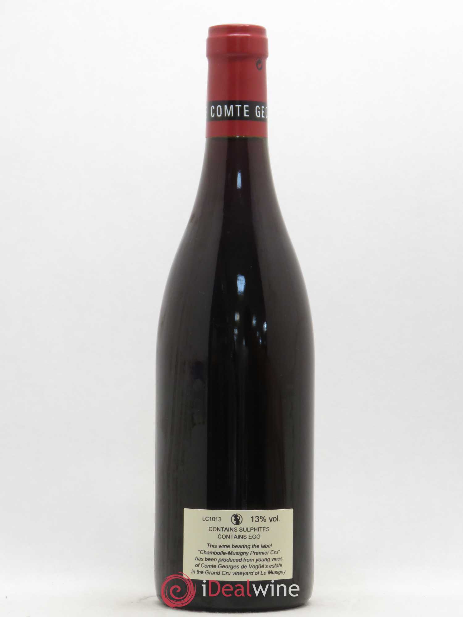 Chambolle-Musigny 1er Cru Comte Georges de Vogüé 2001 - Lot de 1 bouteille - 1