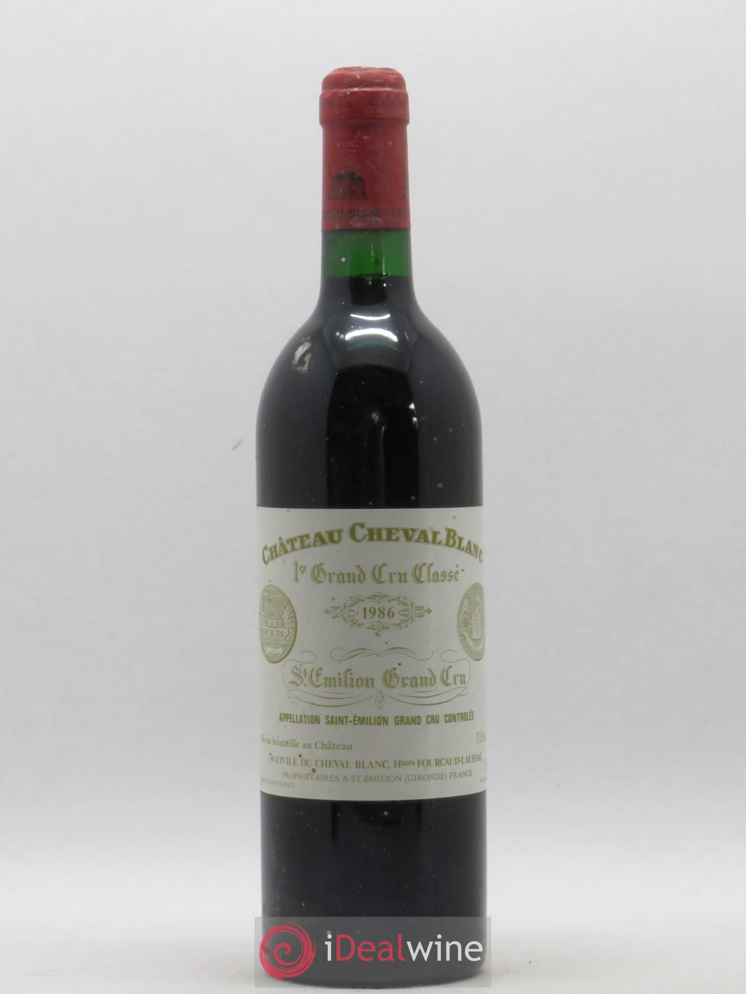 Château Cheval Blanc 1er Grand Cru Classé A 1986 - Lot de 1 bouteille - 0