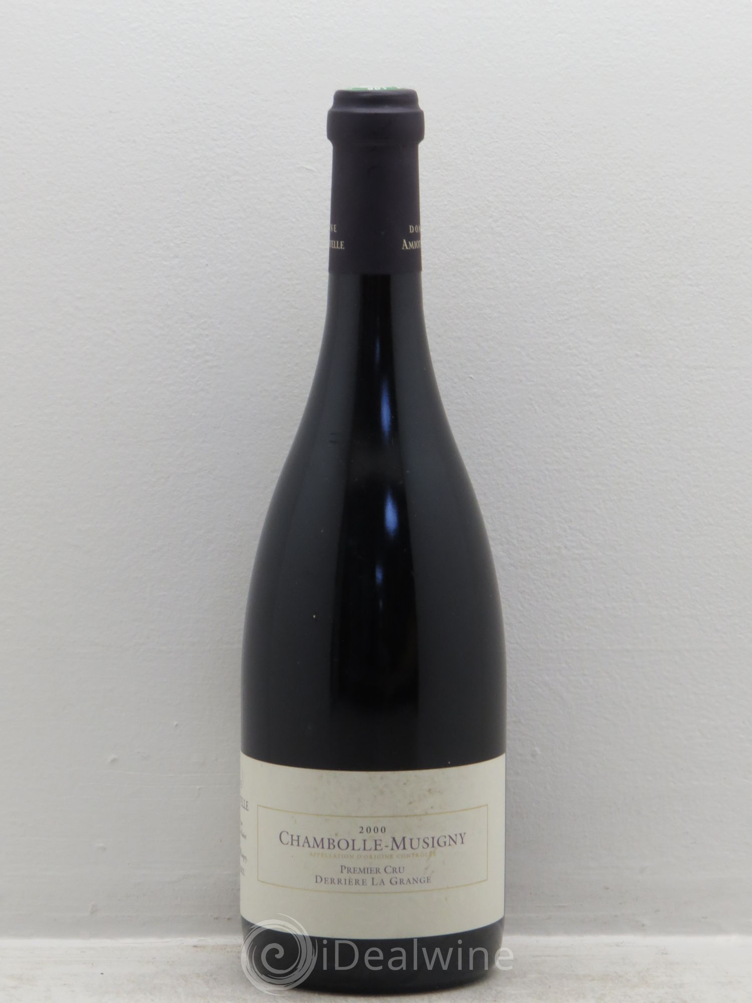 Chambolle-Musigny 1er Cru Derrière la Grange Amiot-Servelle 2000 - Lot de 1 bouteille - 0