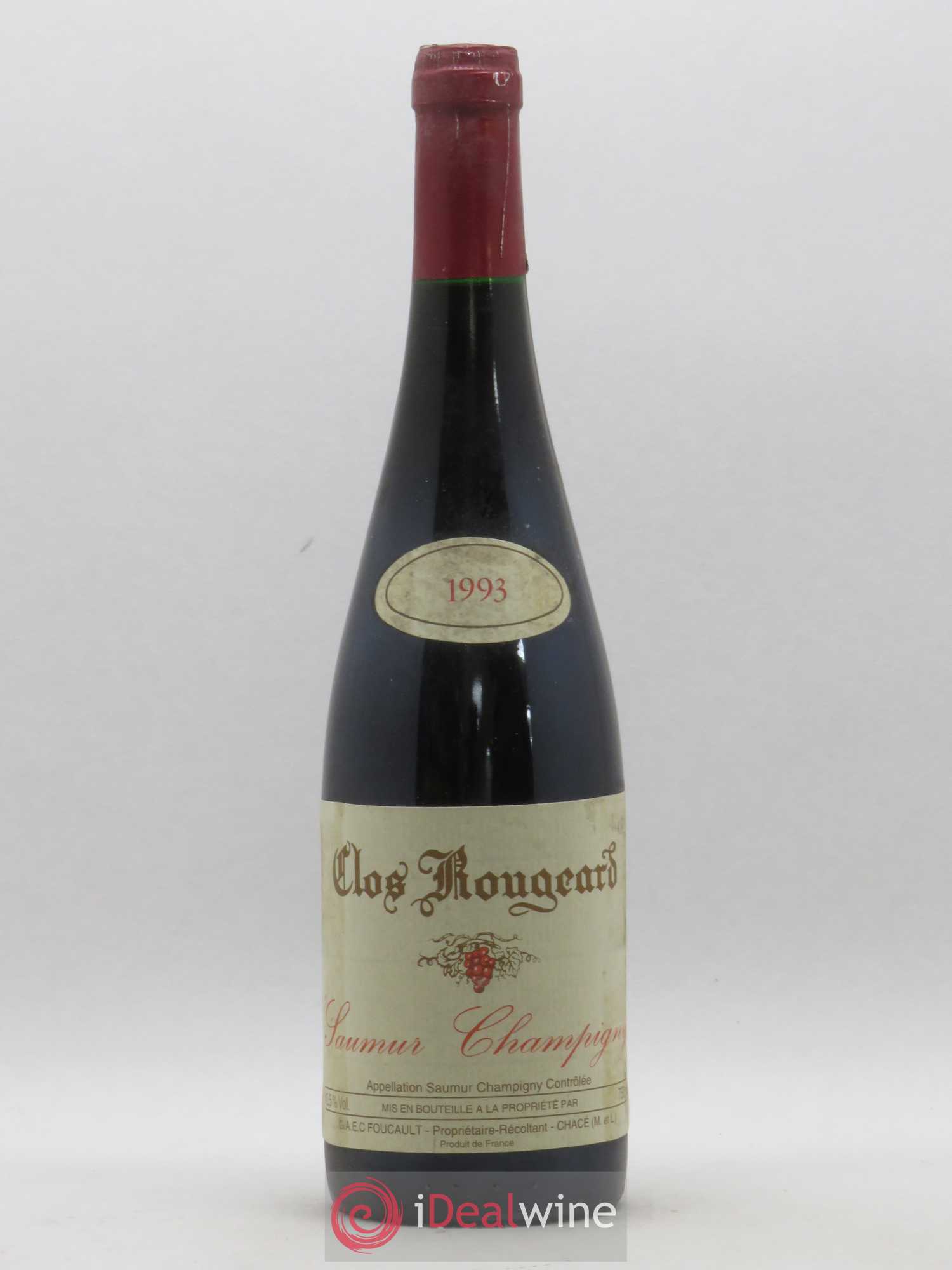 Saumur-Champigny Clos Rougeard 1993 - Lot de 1 bouteille - 0