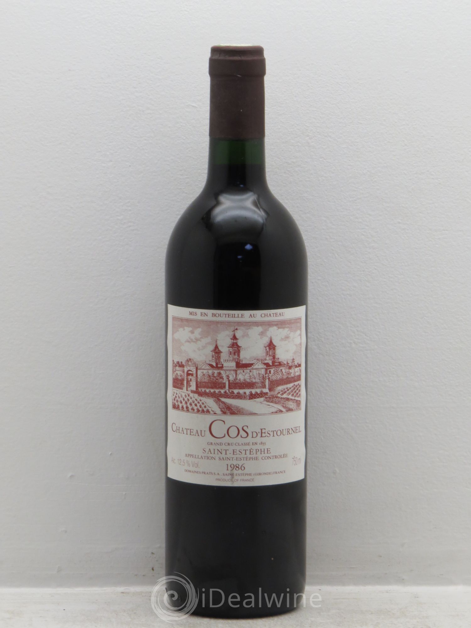 Cos d'Estournel 2ème Grand Cru Classé 1986 - Lot de 1 bouteille - 0