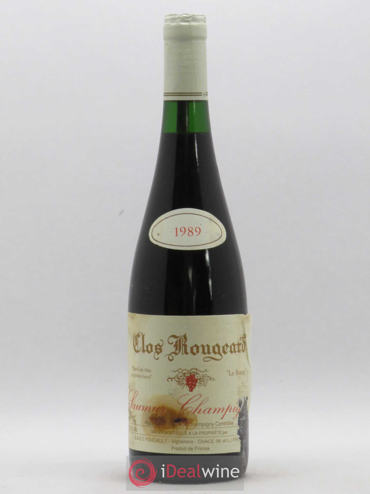 Saumur-Champigny Le Bourg Clos Rougeard 1989 - Lot de 1 bouteille - 0