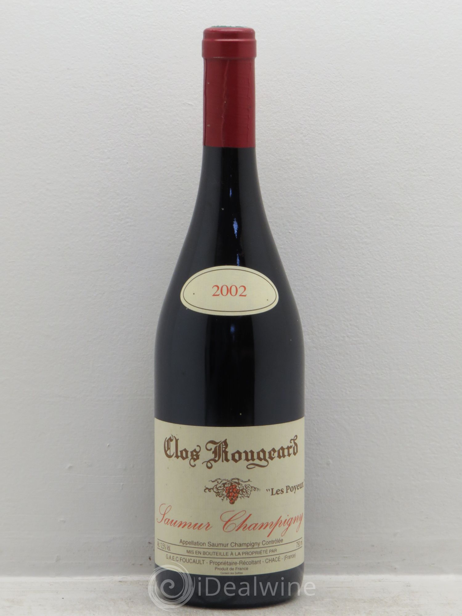 Saumur-Champigny Les Poyeux Clos Rougeard 2002 - Lot de 1 bouteille - 0