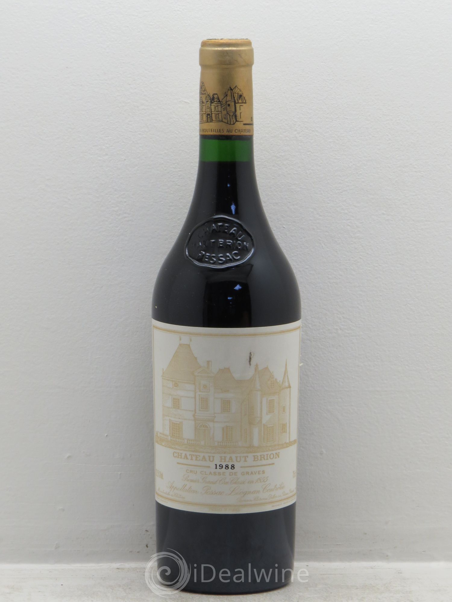 Château Haut Brion 1er Grand Cru Classé 1988 - Lot de 1 bouteille - 0