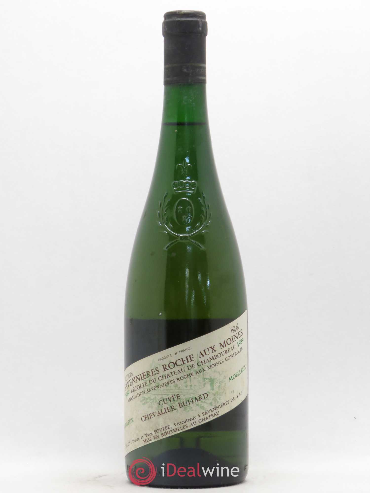 Savennières Roche aux Moines Chevalier Buhard Cuvée d'Avant Château de Chamboureau 1989 - Lotto di 1 bottiglia - 0