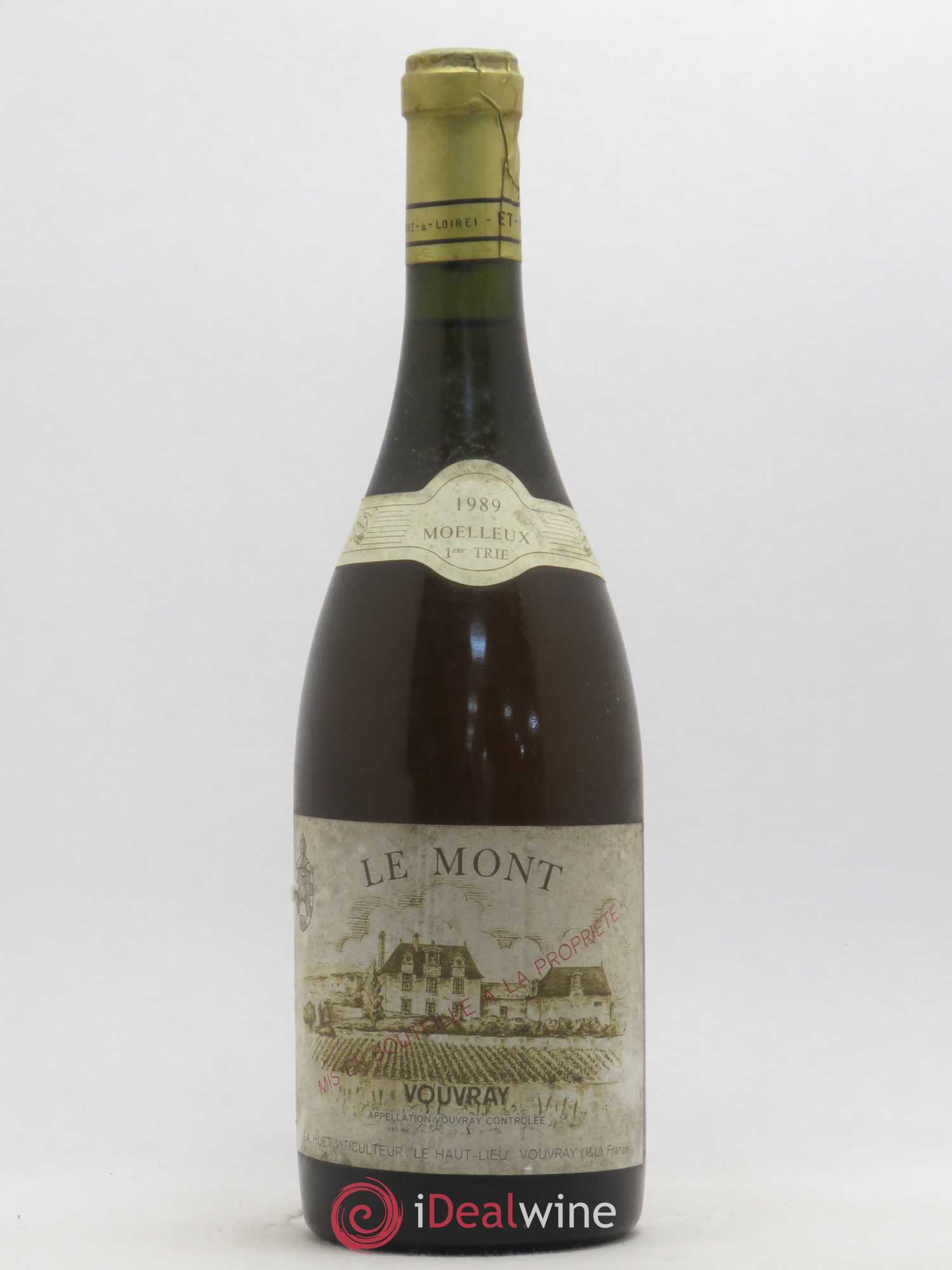 Vouvray Le Mont Moelleux 1ère Trie Domaine Huet 1989 - Lotto di 1 bottiglia - 0