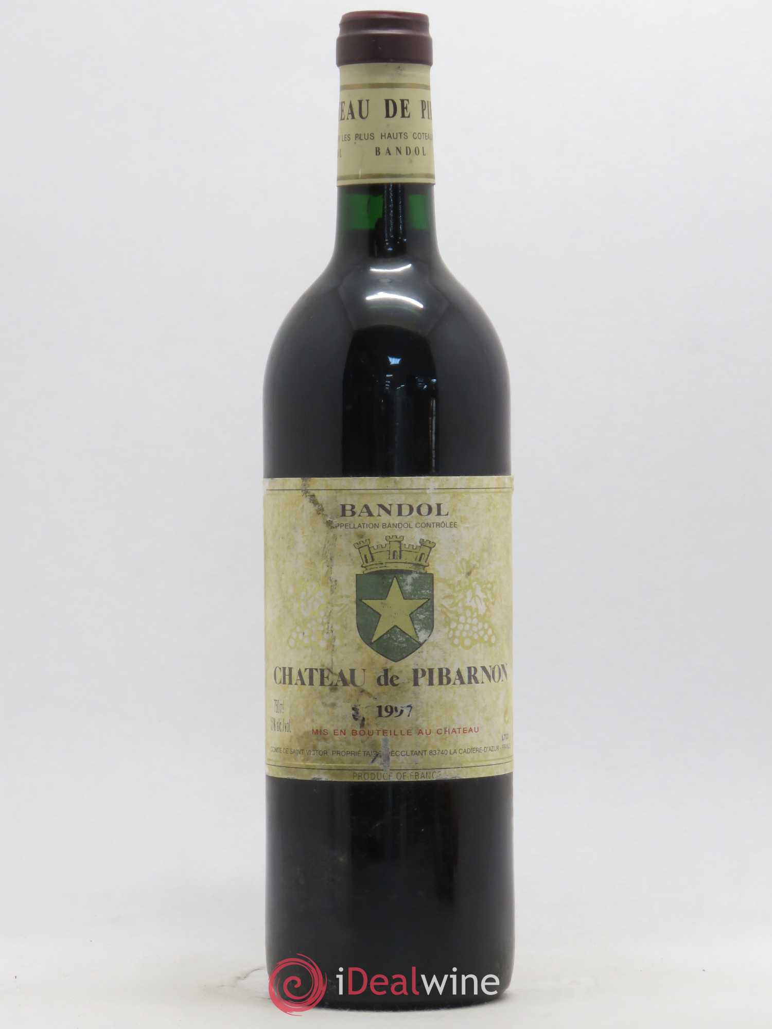 Bandol Château de Pibarnon Comte de Saint-Victor 1997 - Lot de 1 bouteille - 0