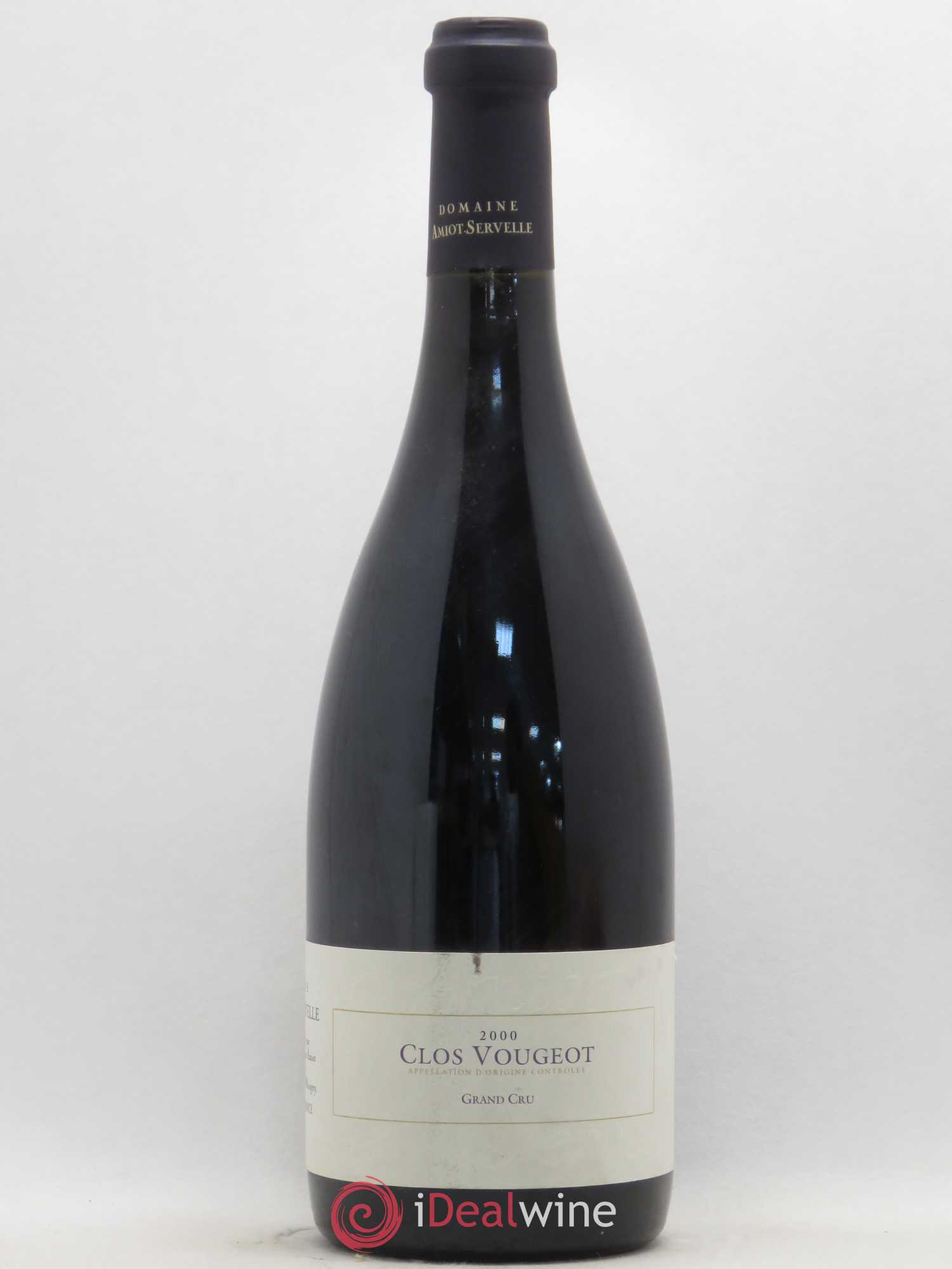 Clos de Vougeot Grand Cru Amiot-Servelle (sans prix de réserve) 2000 - Lot de 1 bouteille - 0