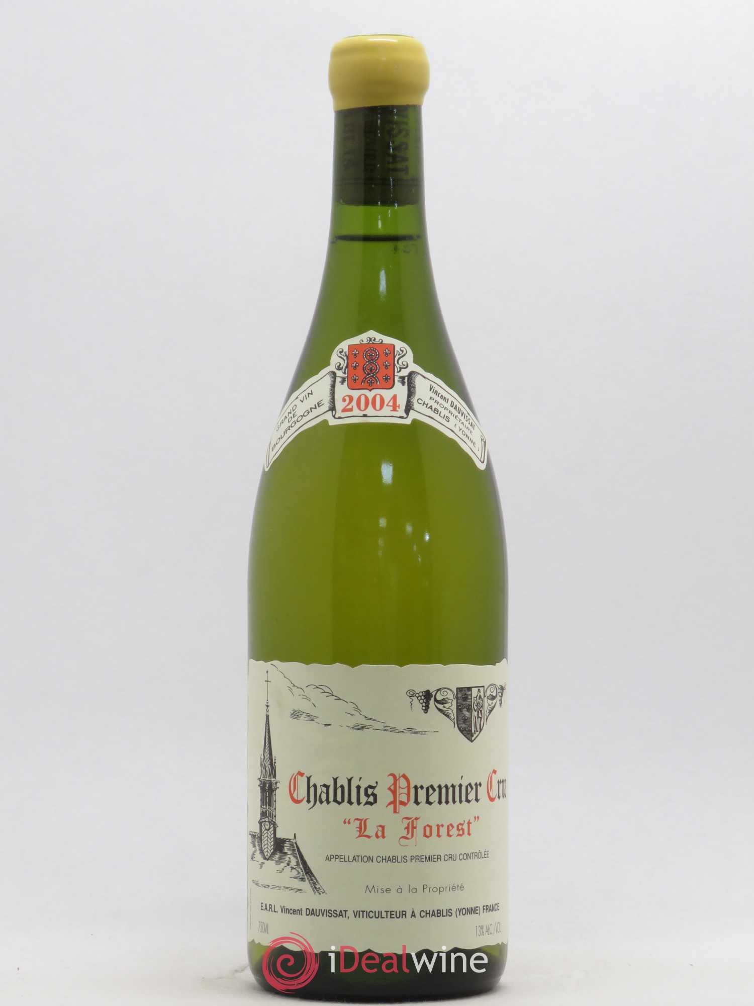Chablis 1er Cru La Forest Vincent Dauvissat (Domaine) 2004 - Lot de 1 bouteille - 0