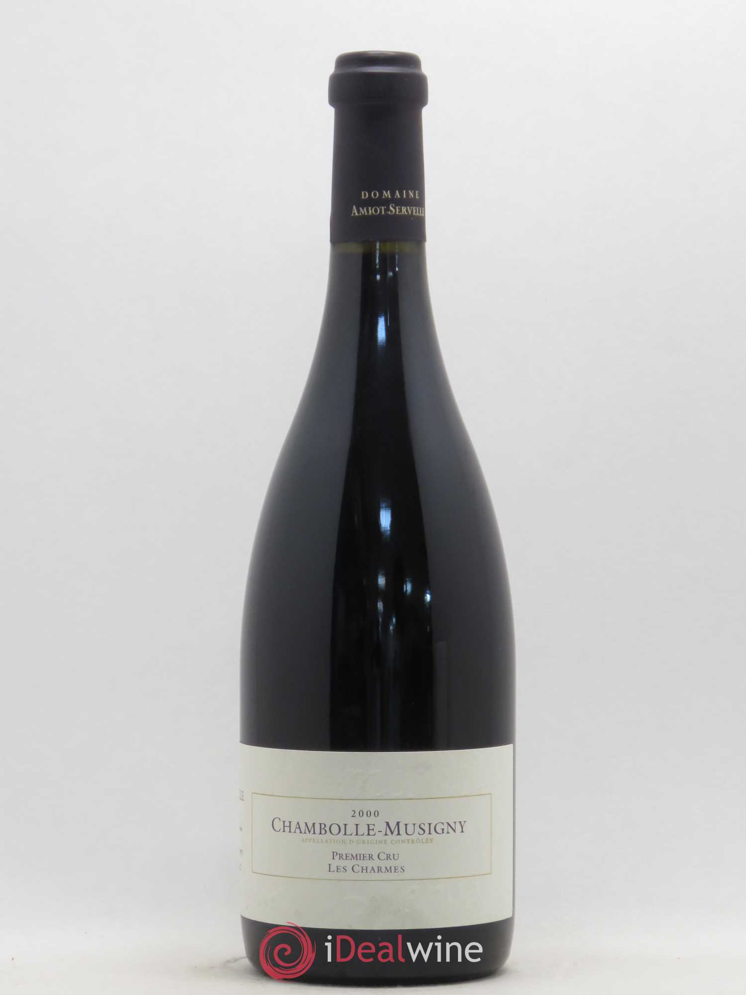 Chambolle-Musigny 1er Cru Les Charmes Amiot-Servelle 2000 - Lot de 1 bouteille - 0