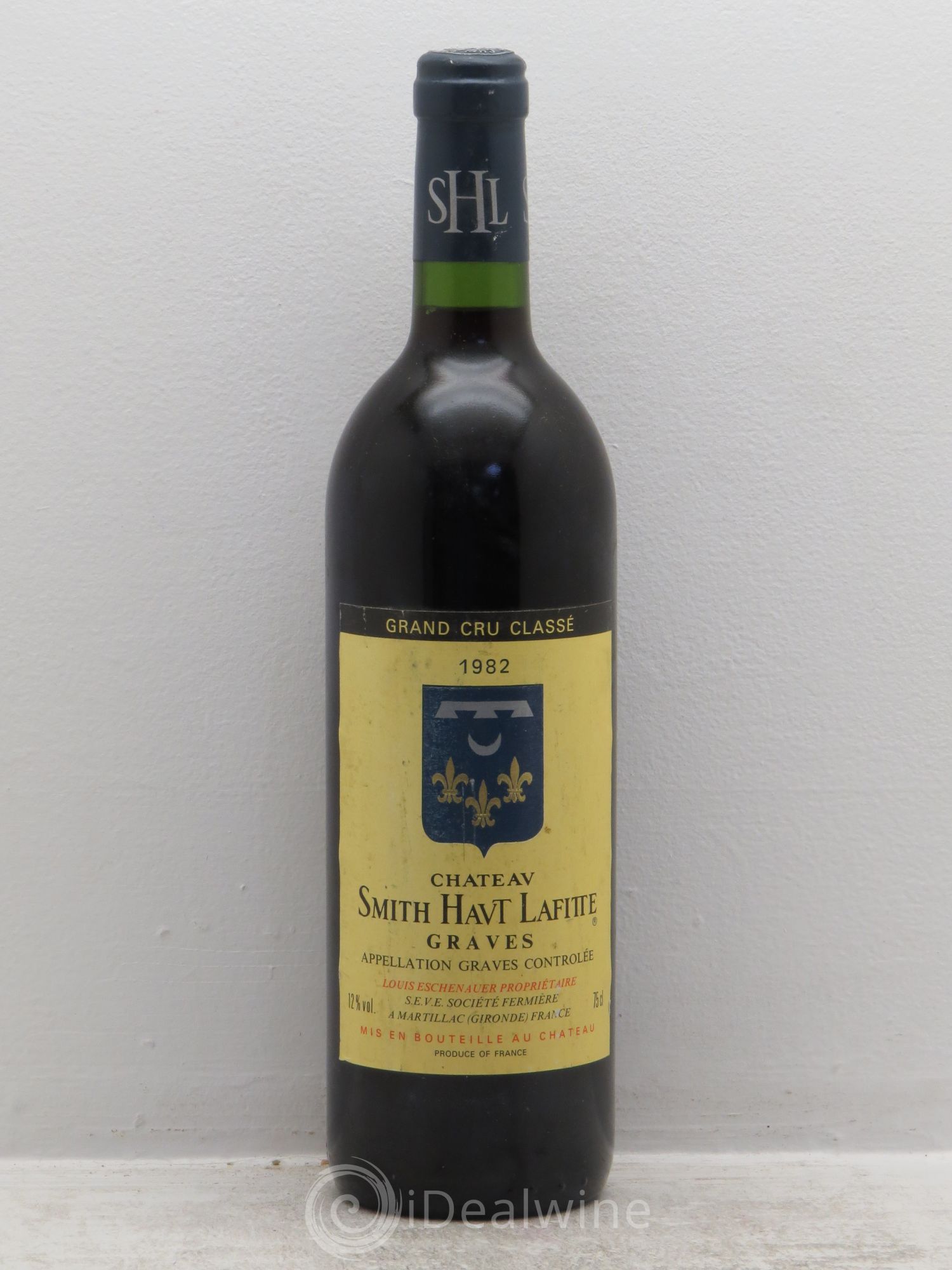 Château Smith Haut Lafitte Cru Classé de Graves 1982 - Lot de 1 bouteille - 0