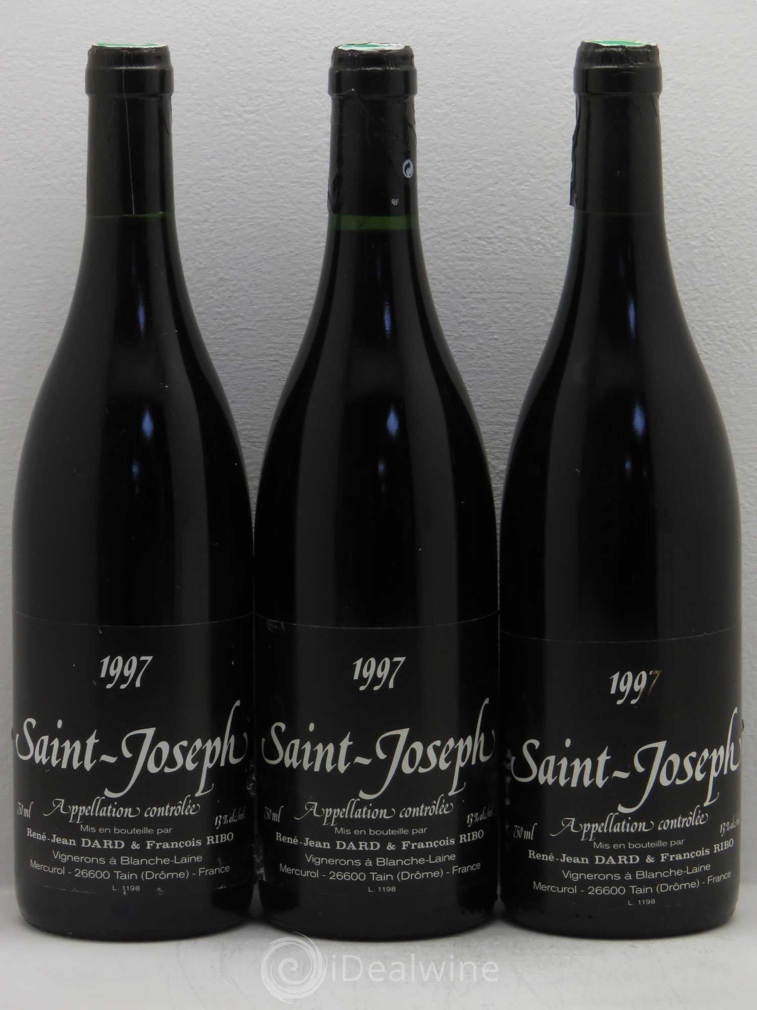 Saint-Joseph Domaine Dard et Ribo 1997 - Posten von 3 Flaschen - 0