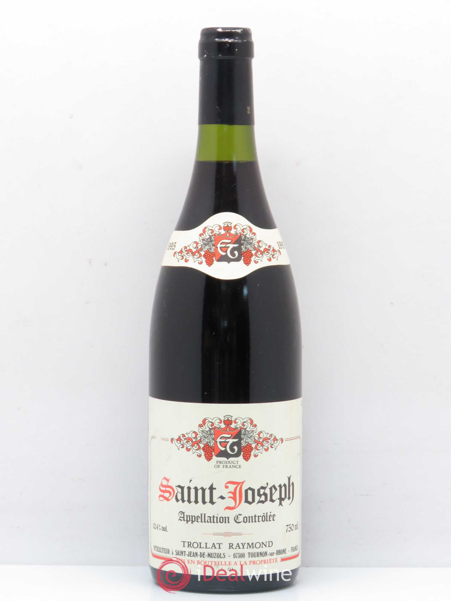 Saint-Joseph Raymond Trollat 1995 - Posten von 1 Flasche - 0