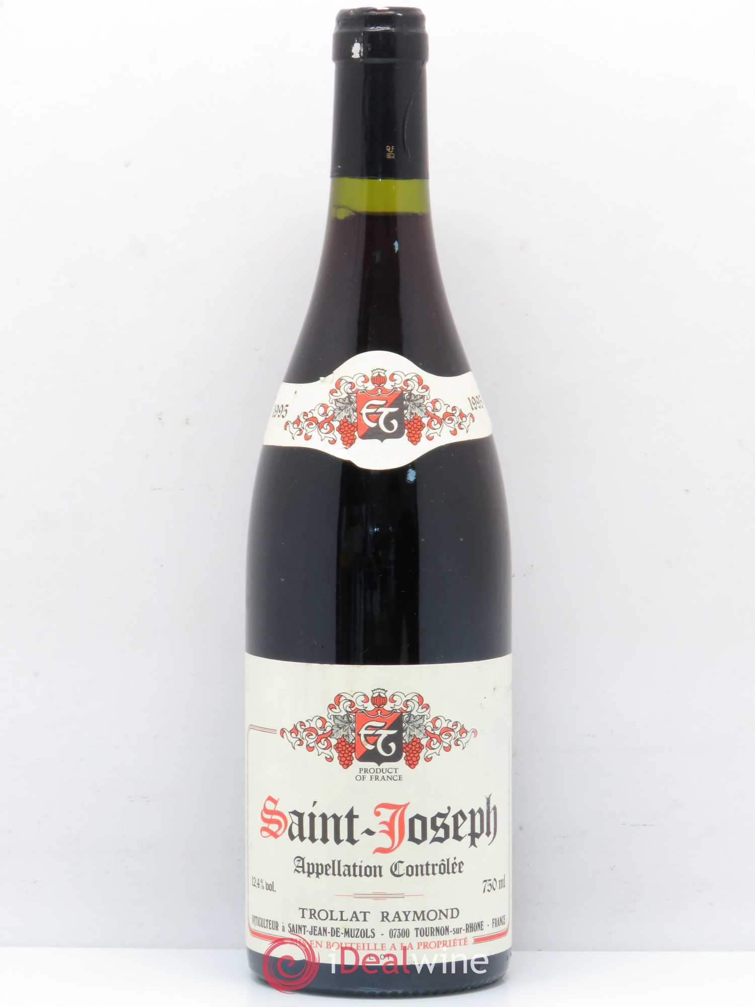 Saint-Joseph Raymond Trollat 1995 - Posten von 1 Flasche - 0