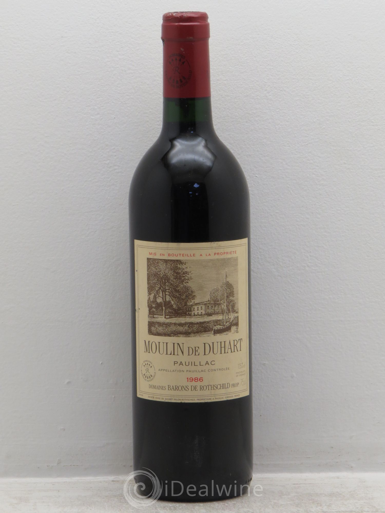 Moulin de Duhart Second Vin 1986 - Lot de 1 bouteille - 0