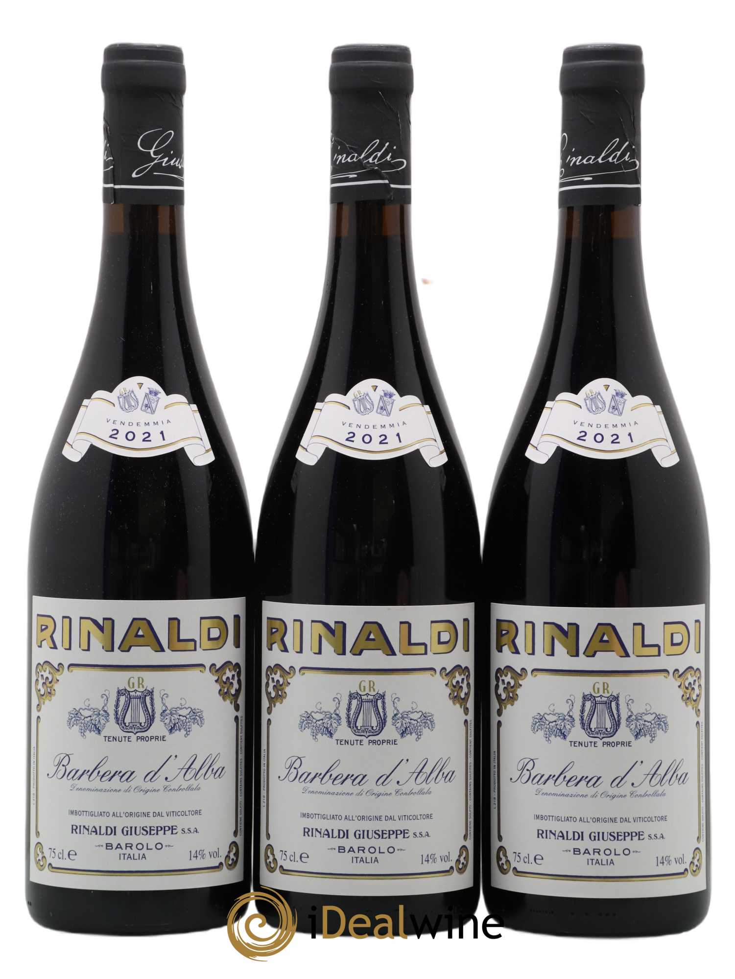 Barbera d'Alba Giuseppe Rinaldi 2021 - Posten von 3 Flaschen - 0