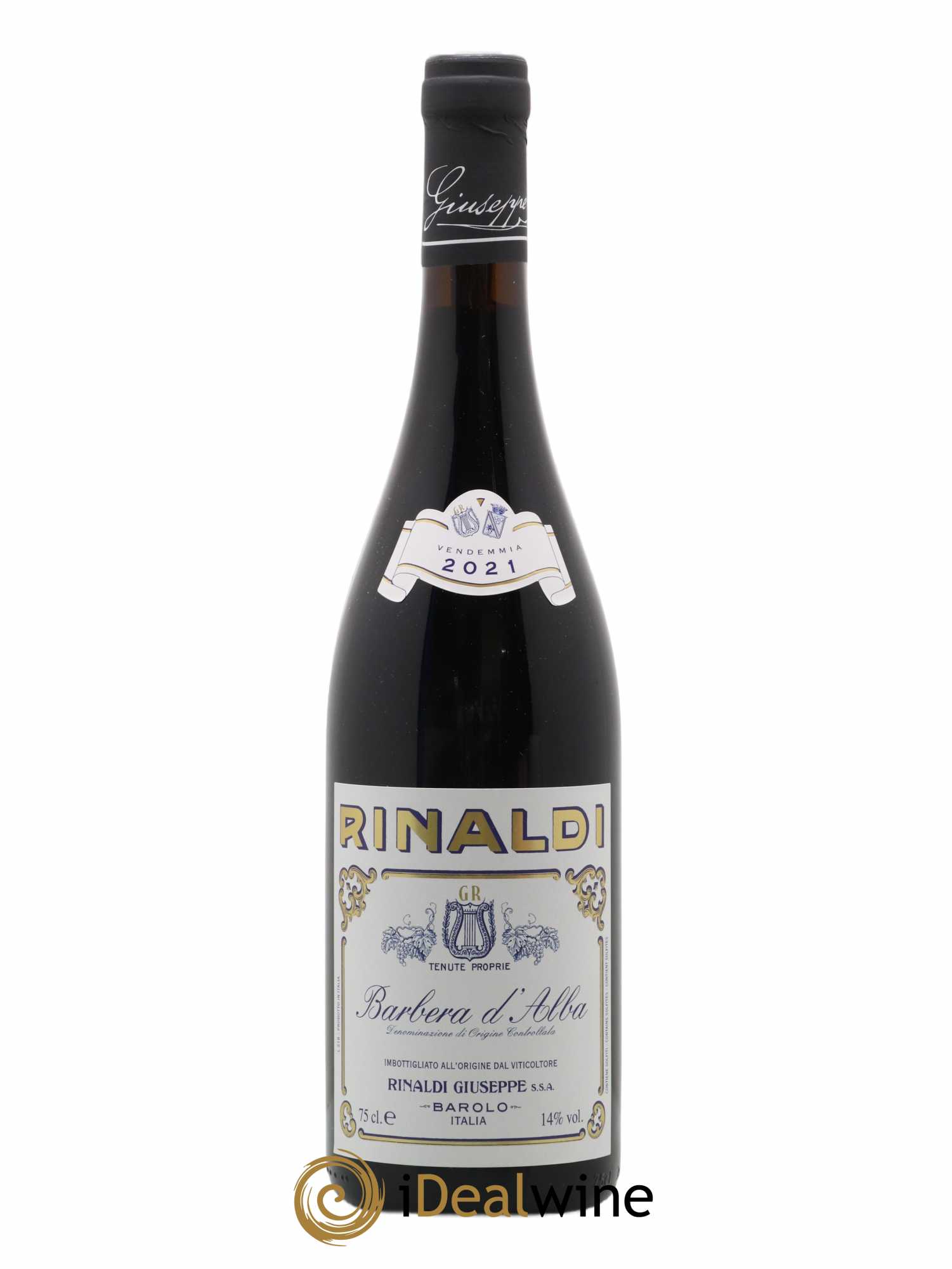 Barbera d'Alba Giuseppe Rinaldi 2021 - Lot de 1 bouteille - 0