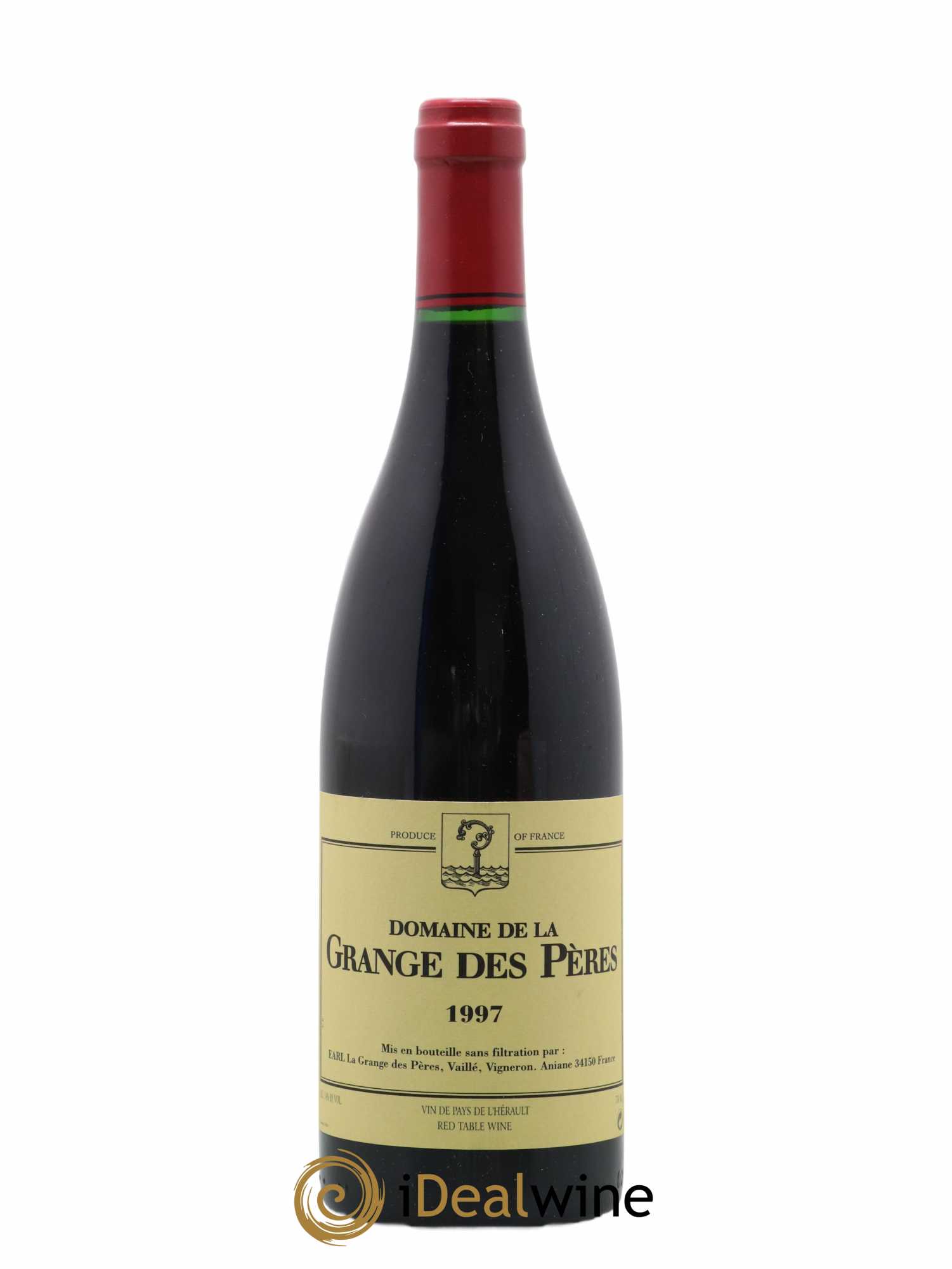 Pays d'Hérault Grange des Pères Laurent Vaillé 1997 - Lot de 1 bouteille - 0