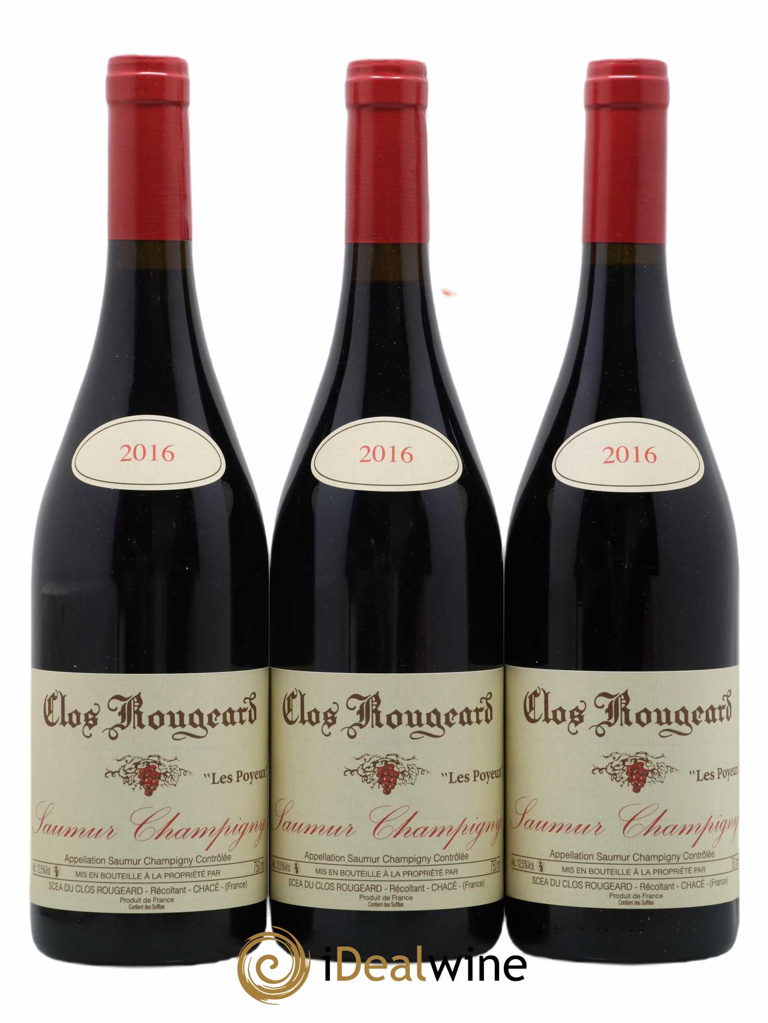 Saumur-Champigny Les Poyeux Clos Rougeard 2016 - Lot de 6 bouteilles - 1