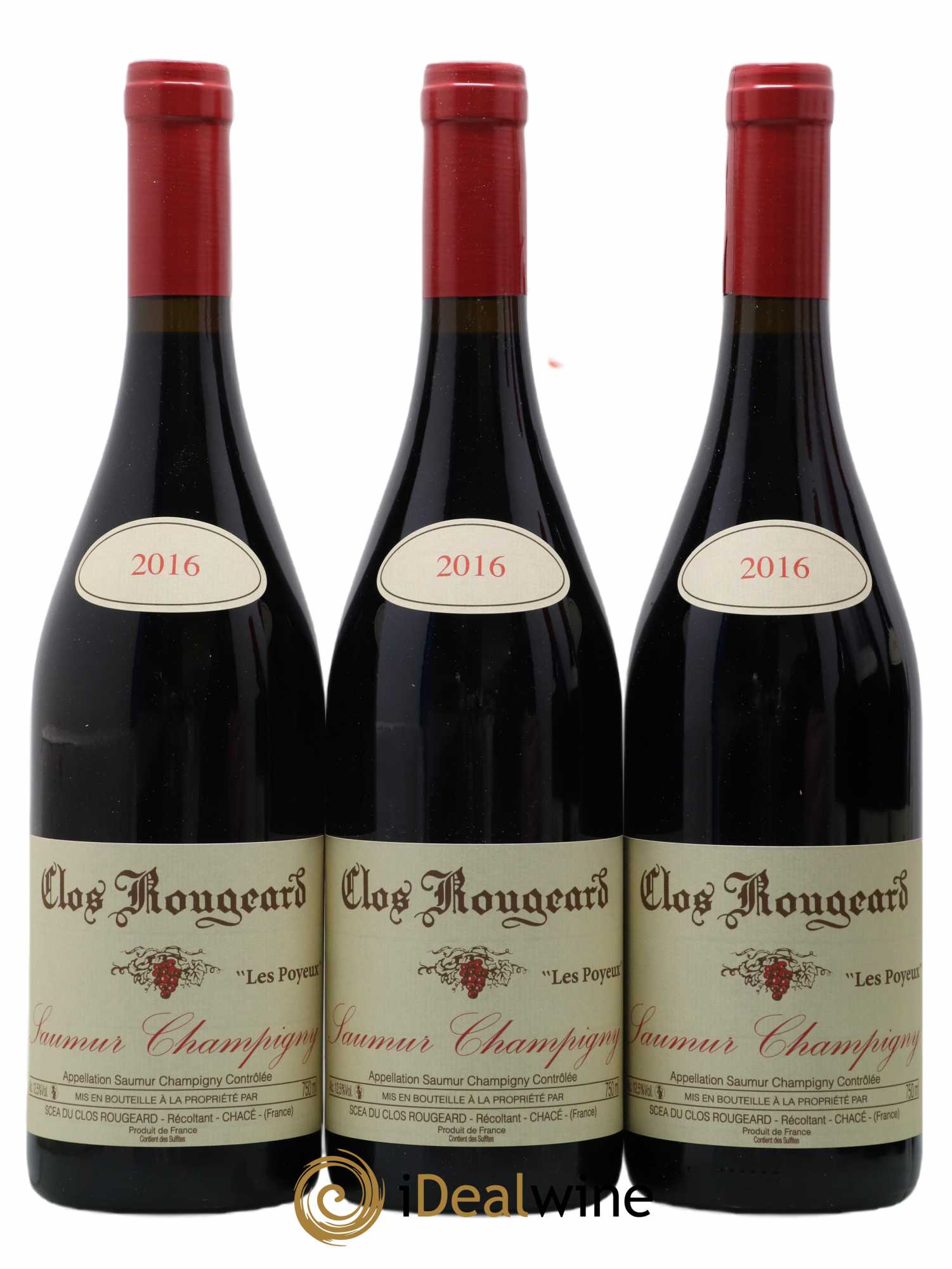 Saumur-Champigny Les Poyeux Clos Rougeard 2016 - Lot de 6 bouteilles - 2