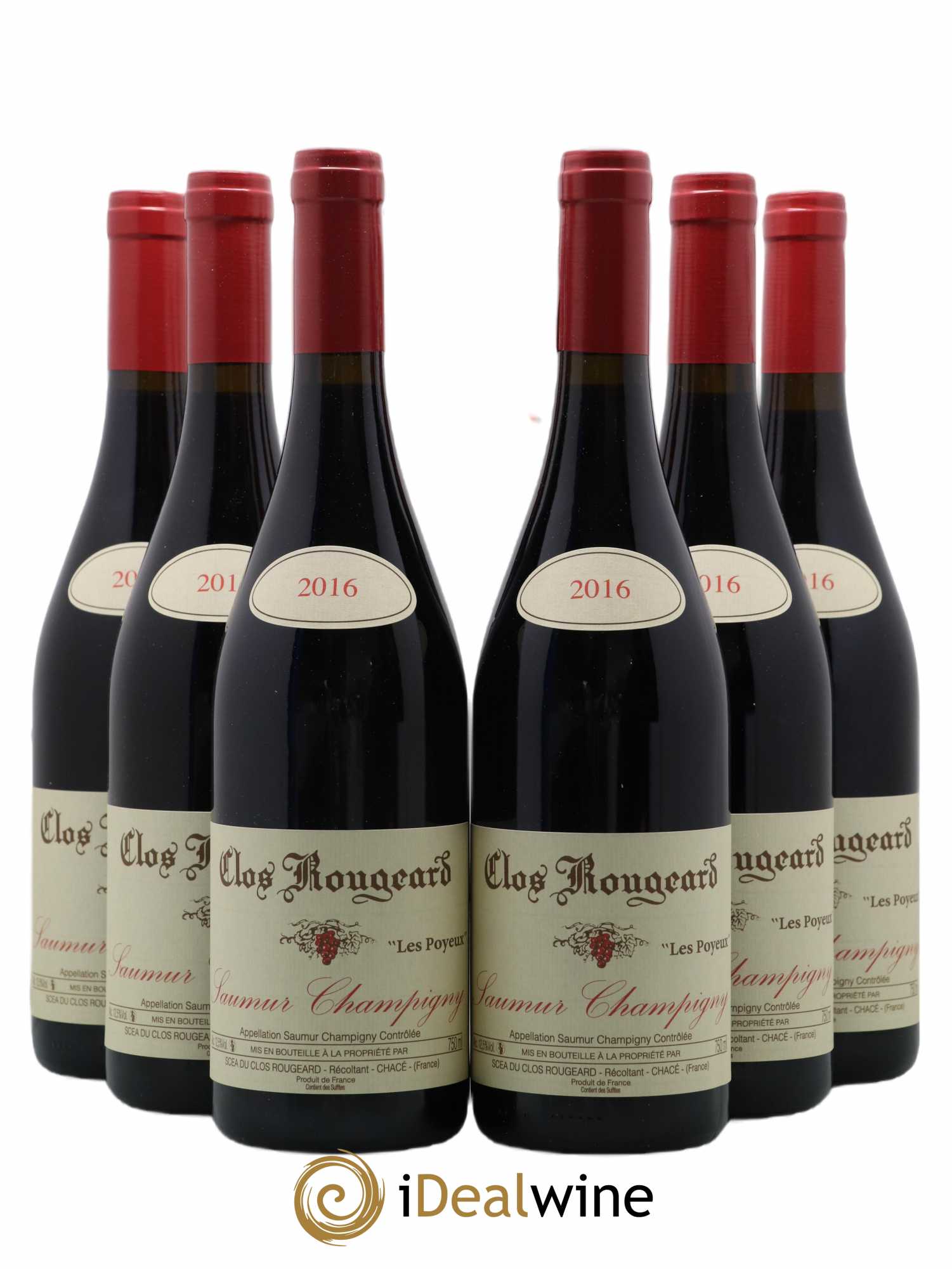Saumur-Champigny Les Poyeux Clos Rougeard 2016 - Lot de 6 bouteilles - 0