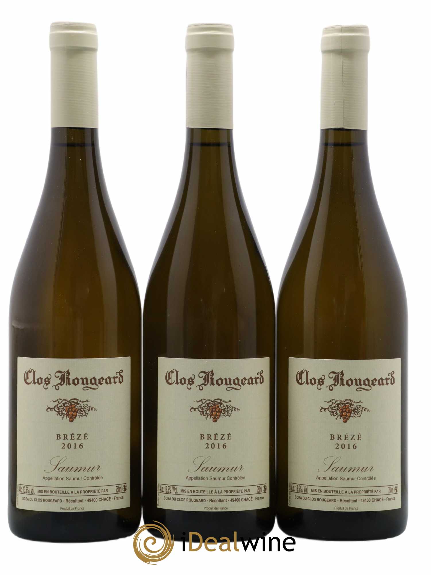 Saumur Brézé Clos Rougeard 2016 - Lot de 6 bouteilles - 1