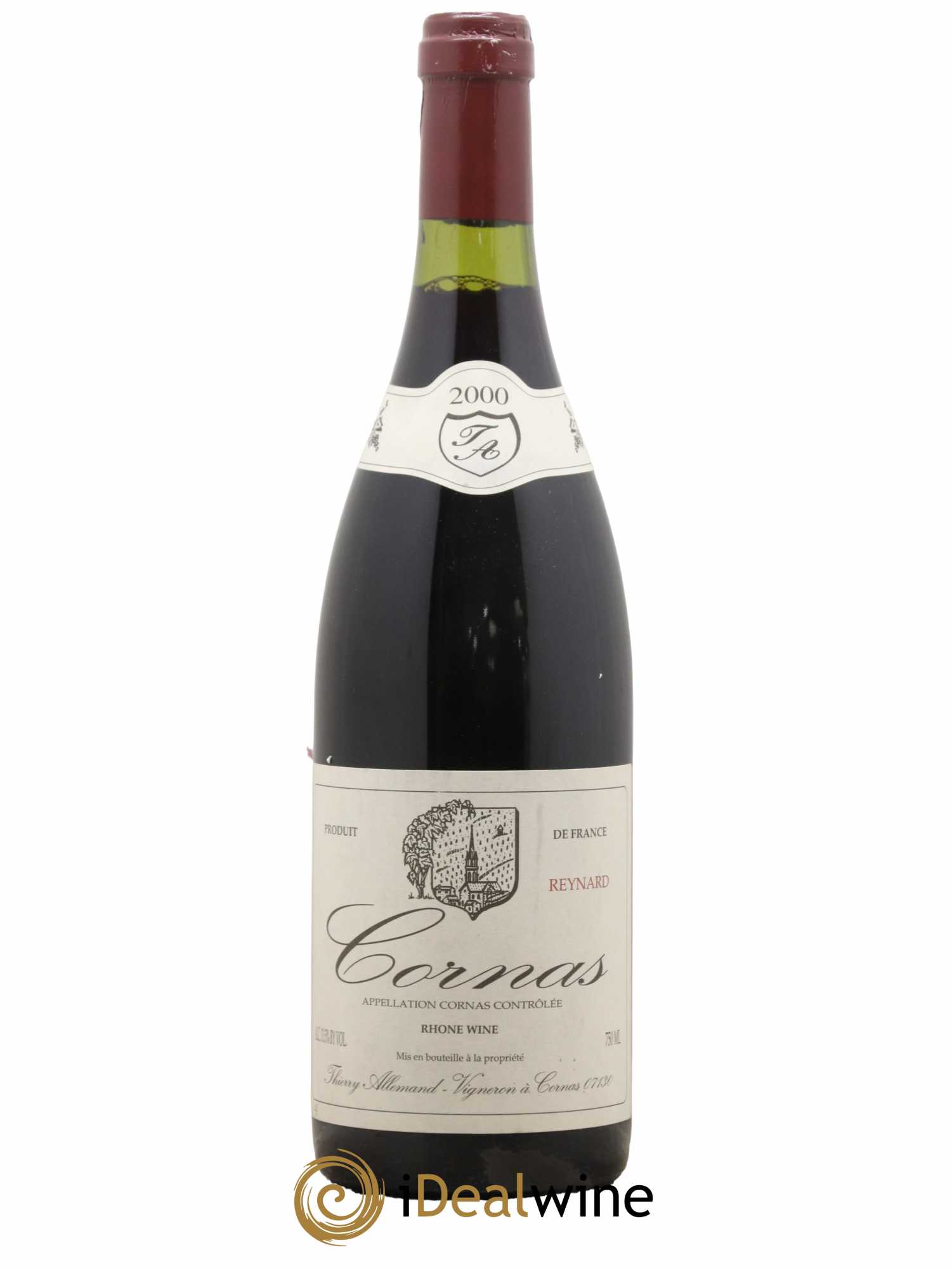 Cornas Reynard Thierry Allemand 2000 - Lot de 1 bouteille - 0