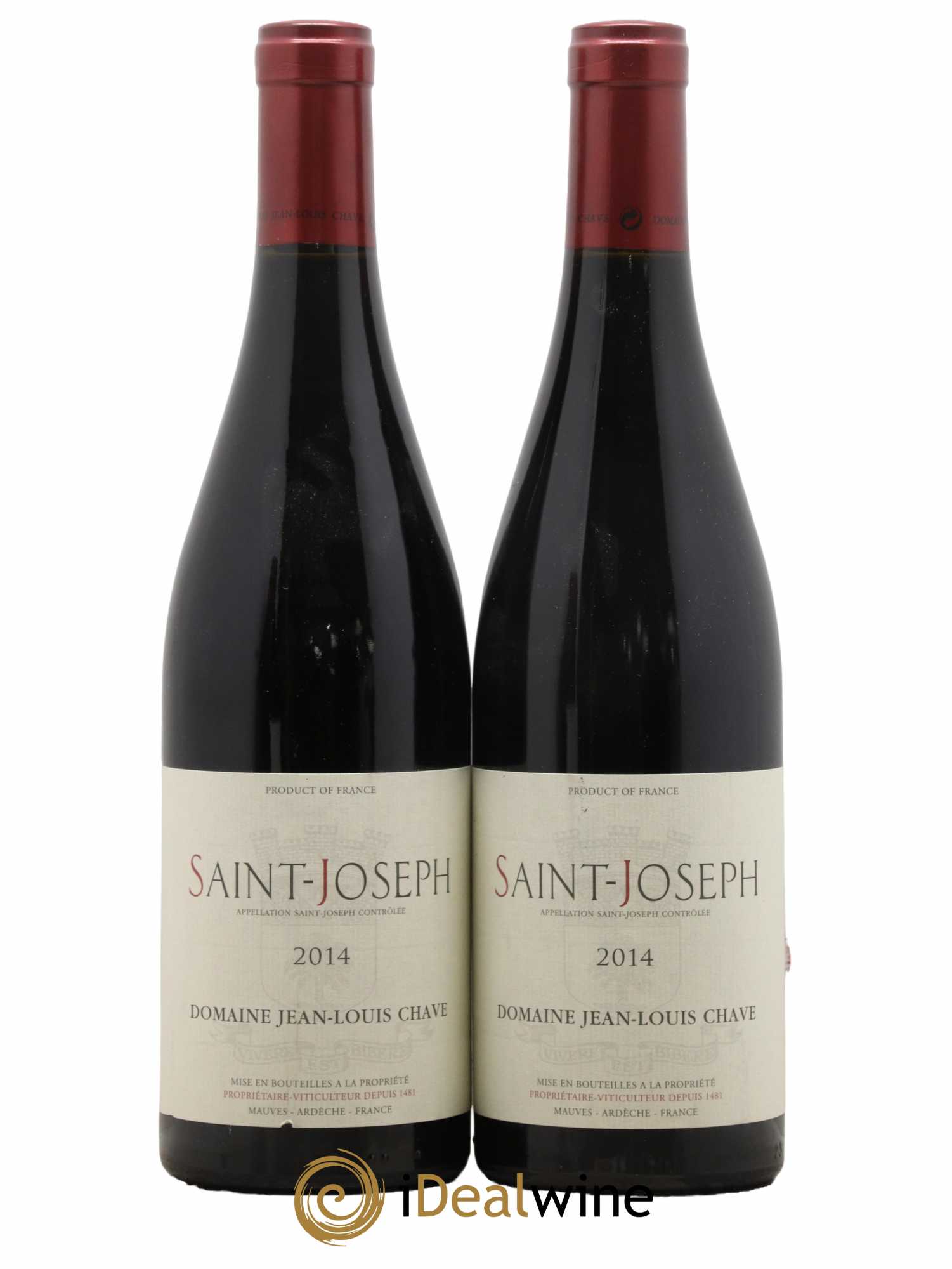 Saint-Joseph Jean-Louis Chave 2014 - Lot de 2 bouteilles - 0