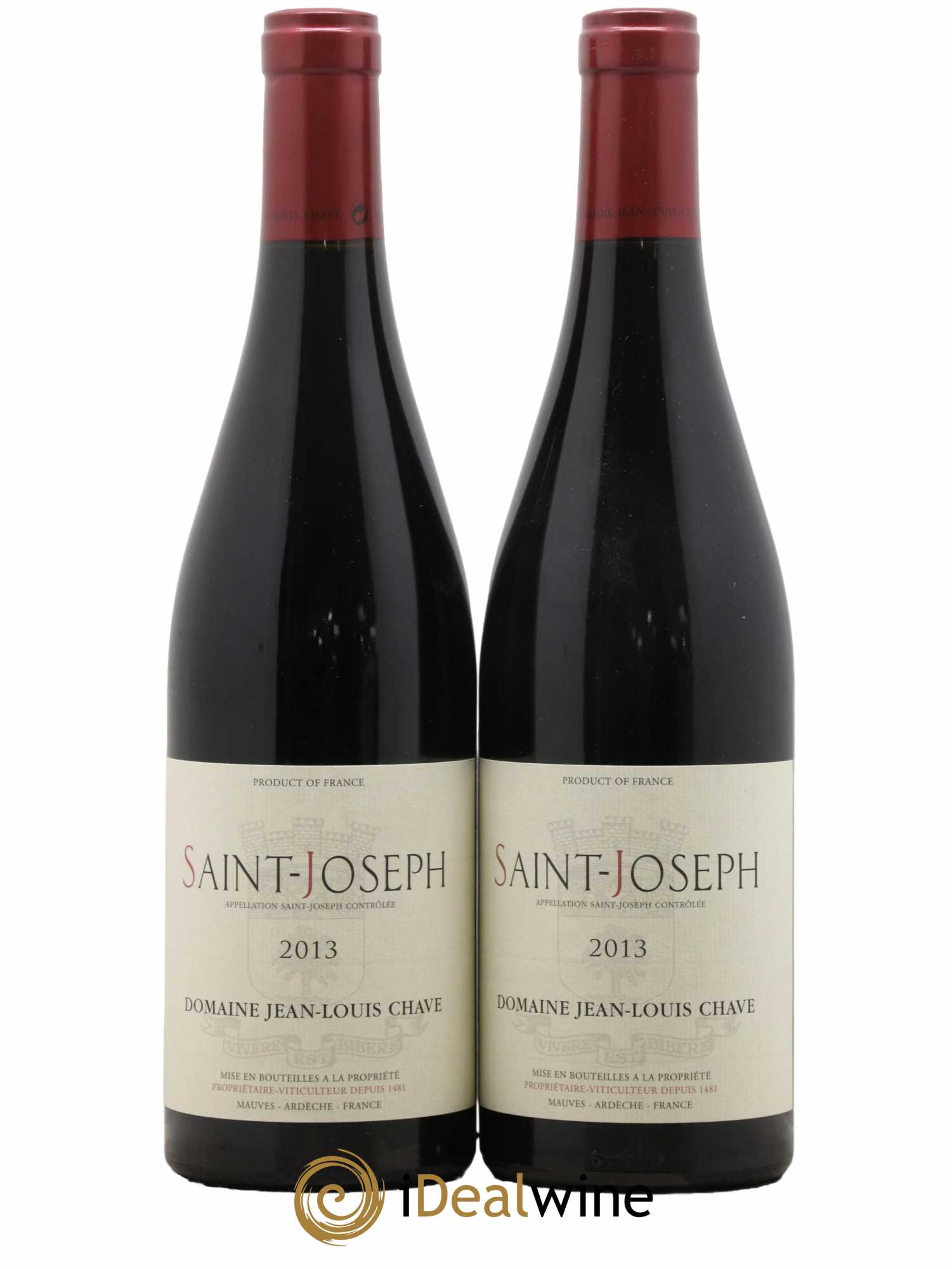 Saint-Joseph Jean-Louis Chave 2013 - Lot de 2 bouteilles - 0