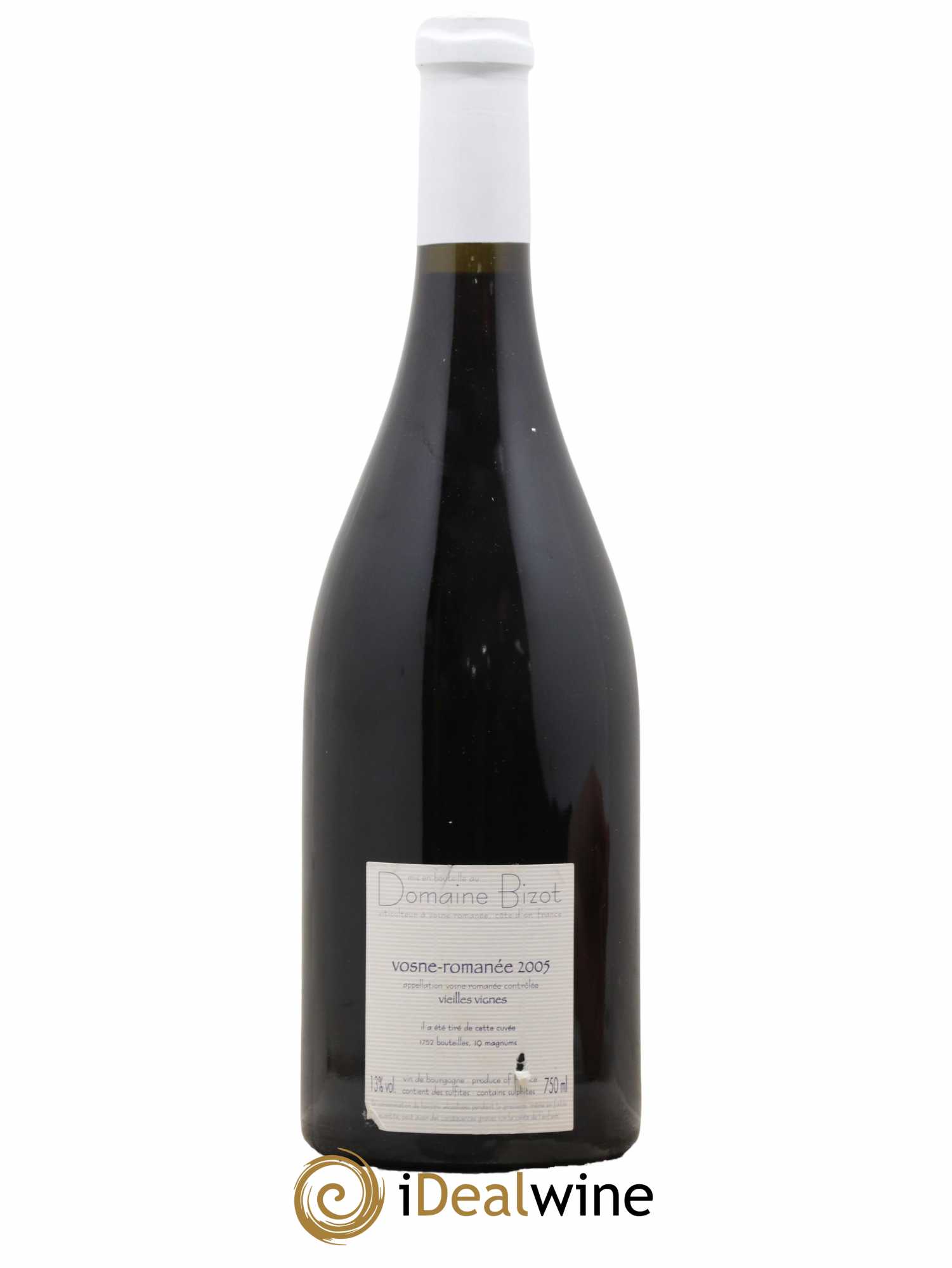 Vosne-Romanée Vieilles Vignes Bizot (Domaine) 2005 - Lot de 1 bouteille - 1