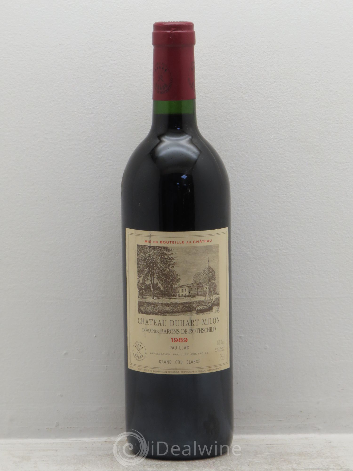 Château Duhart-Milon 4ème Grand Cru Classé 1989 - Lot de 1 bouteille - 0