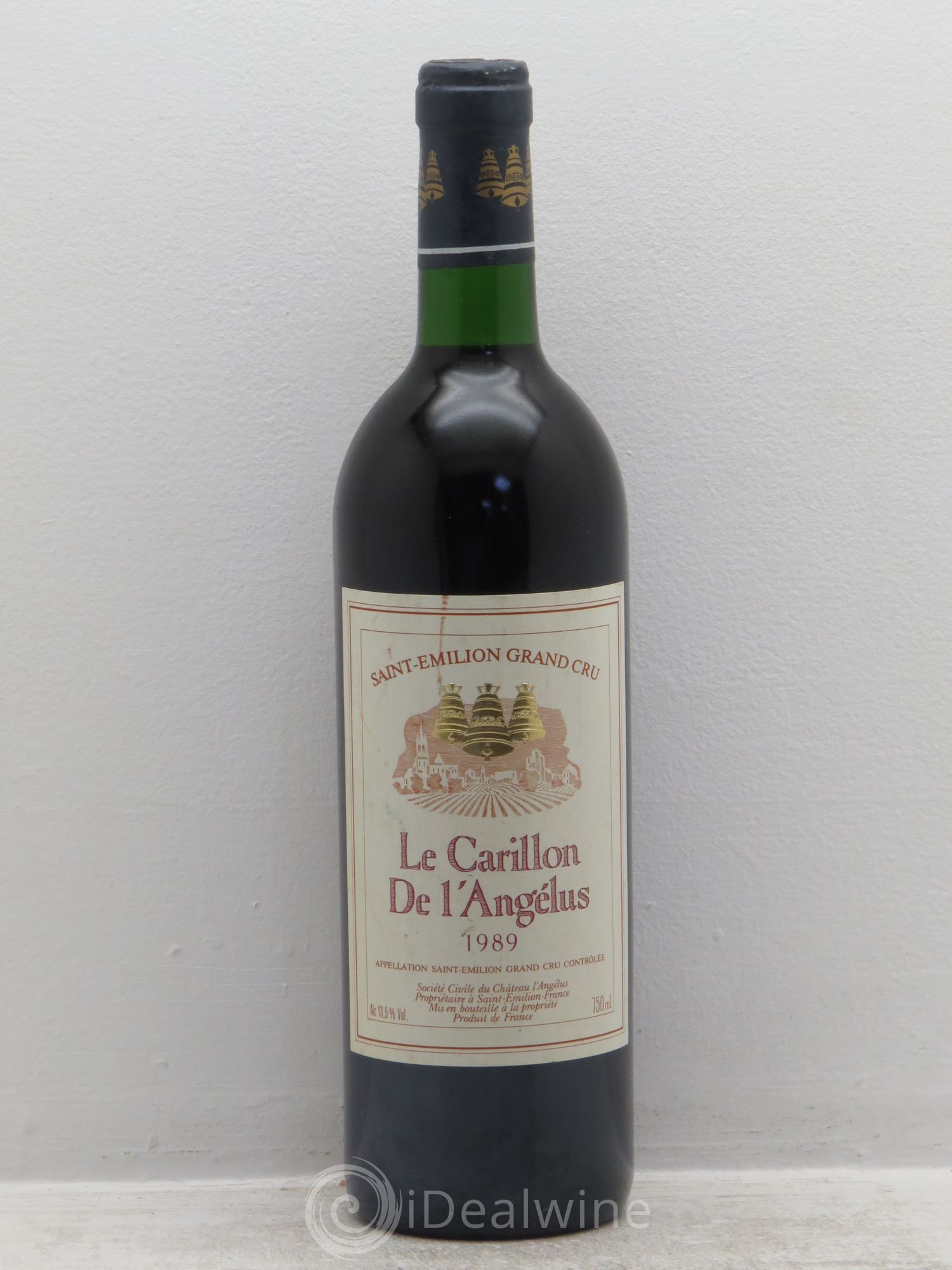 Le Carillon de l'Angélus Second Vin 1989 - Lot de 1 bouteille - 0
