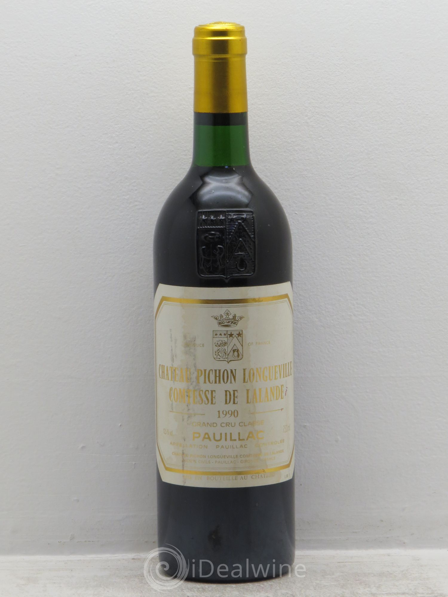 Château Pichon Longueville Comtesse de Lalande 2ème Grand Cru Classé 1990 - Lot de 1 bouteille - 0