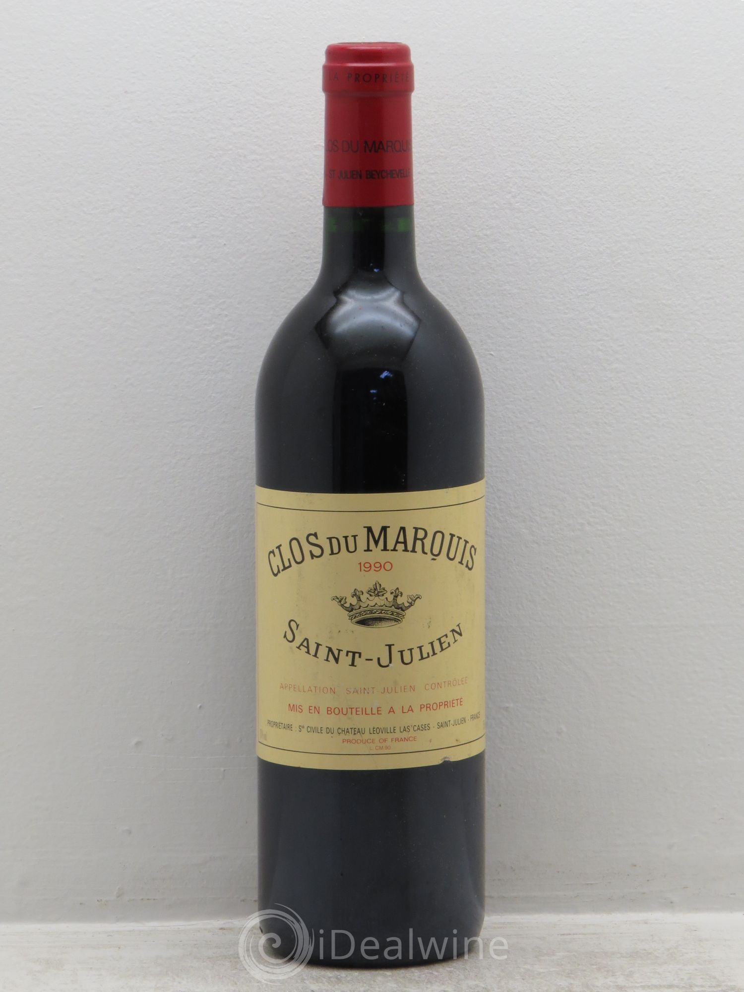 Clos du Marquis 1990 - Lot de 1 bouteille - 0