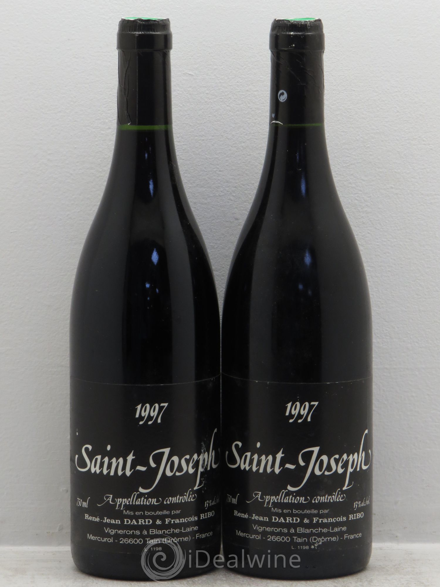 Saint-Joseph Dard & Ribo 1997 - Lot de 2 bouteilles - 0