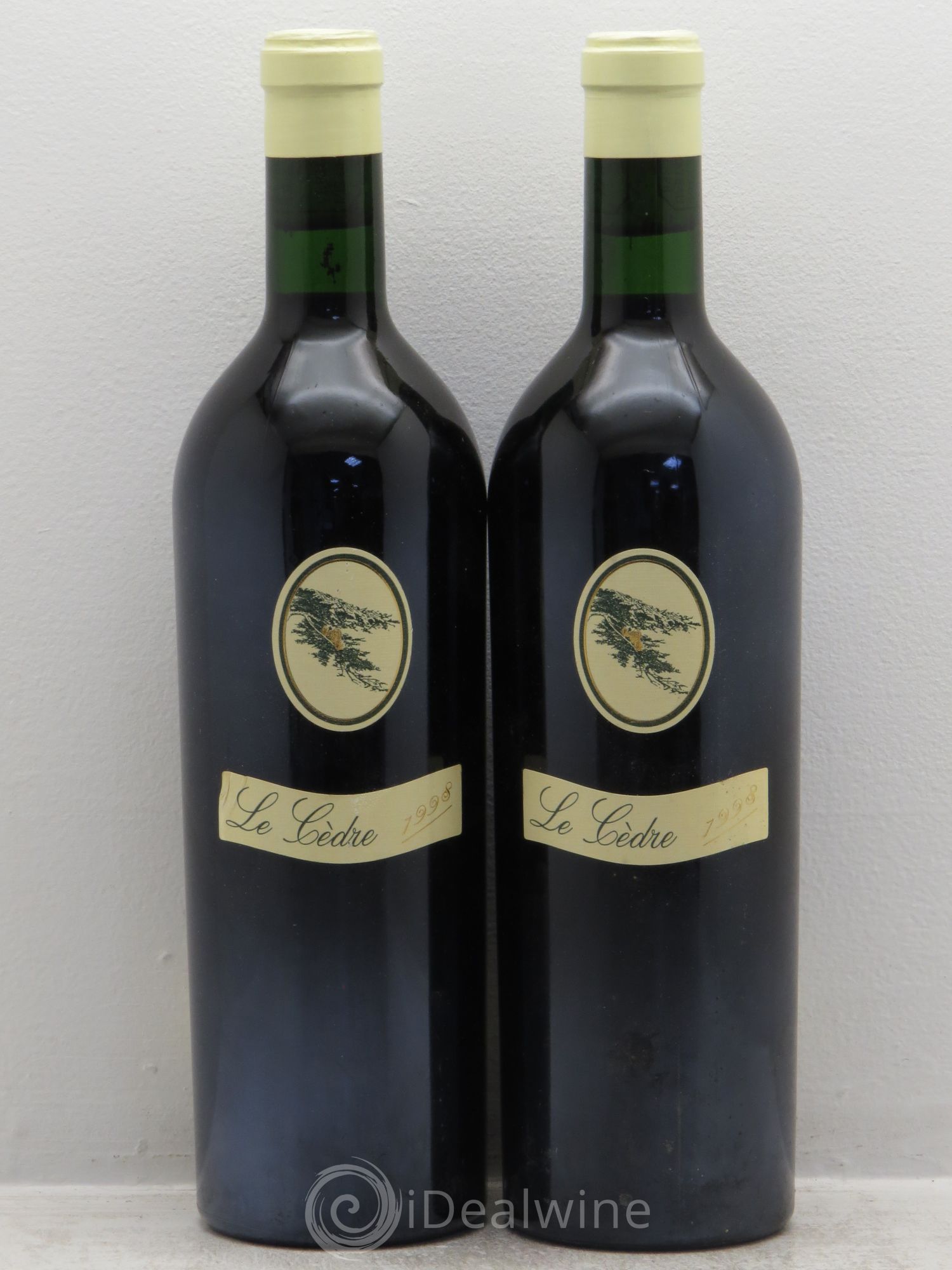 Cahors Château du Cèdre Cuvée Le Cèdre Pascal et Jean-Marc Verhaeghe 1998 - Lot de 2 bouteilles - 0